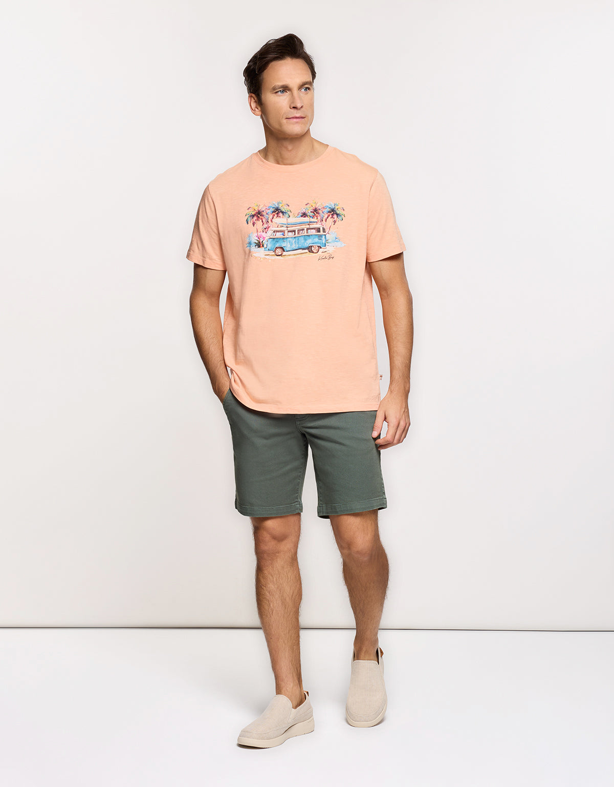 Orange Short Sleeve T-Shirt - Vansi