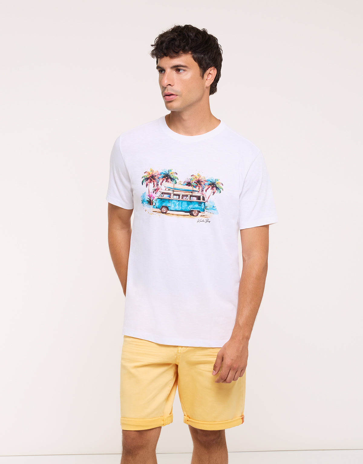 Camiseta Manga Corta Blanco - Vansi 2