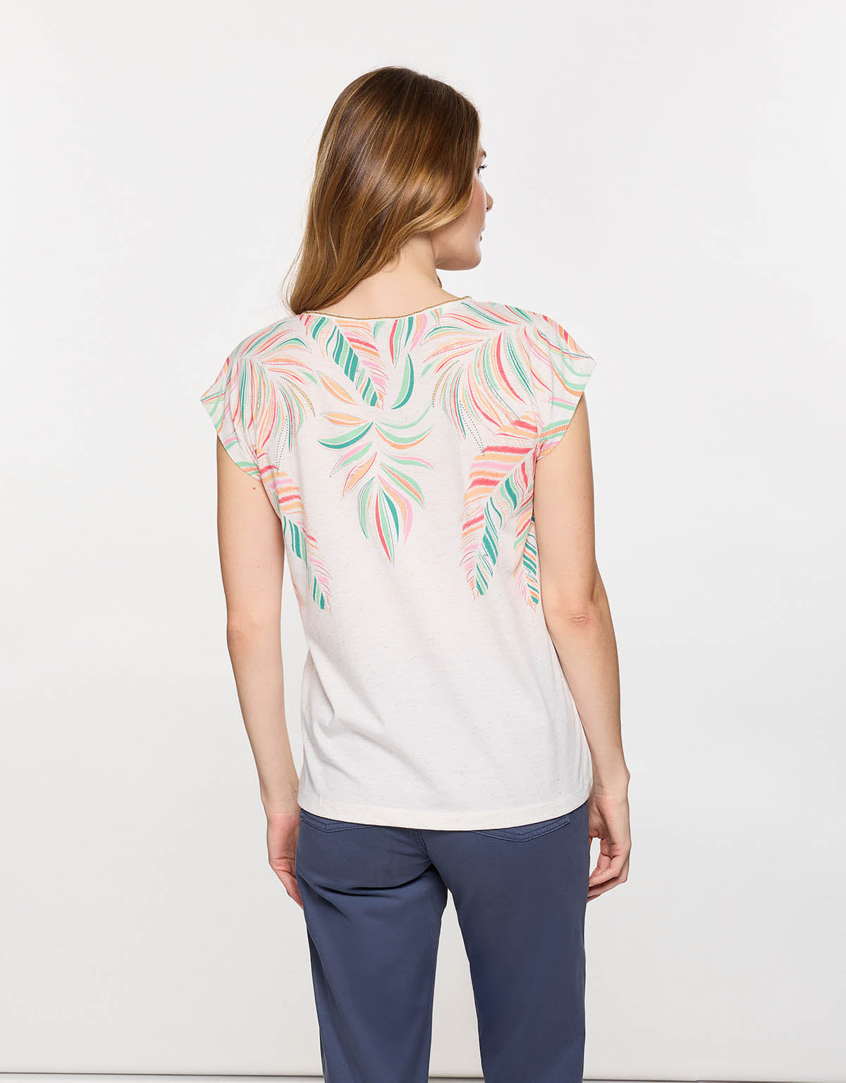 Camiseta Manga Corta Multicolor - Borda 4