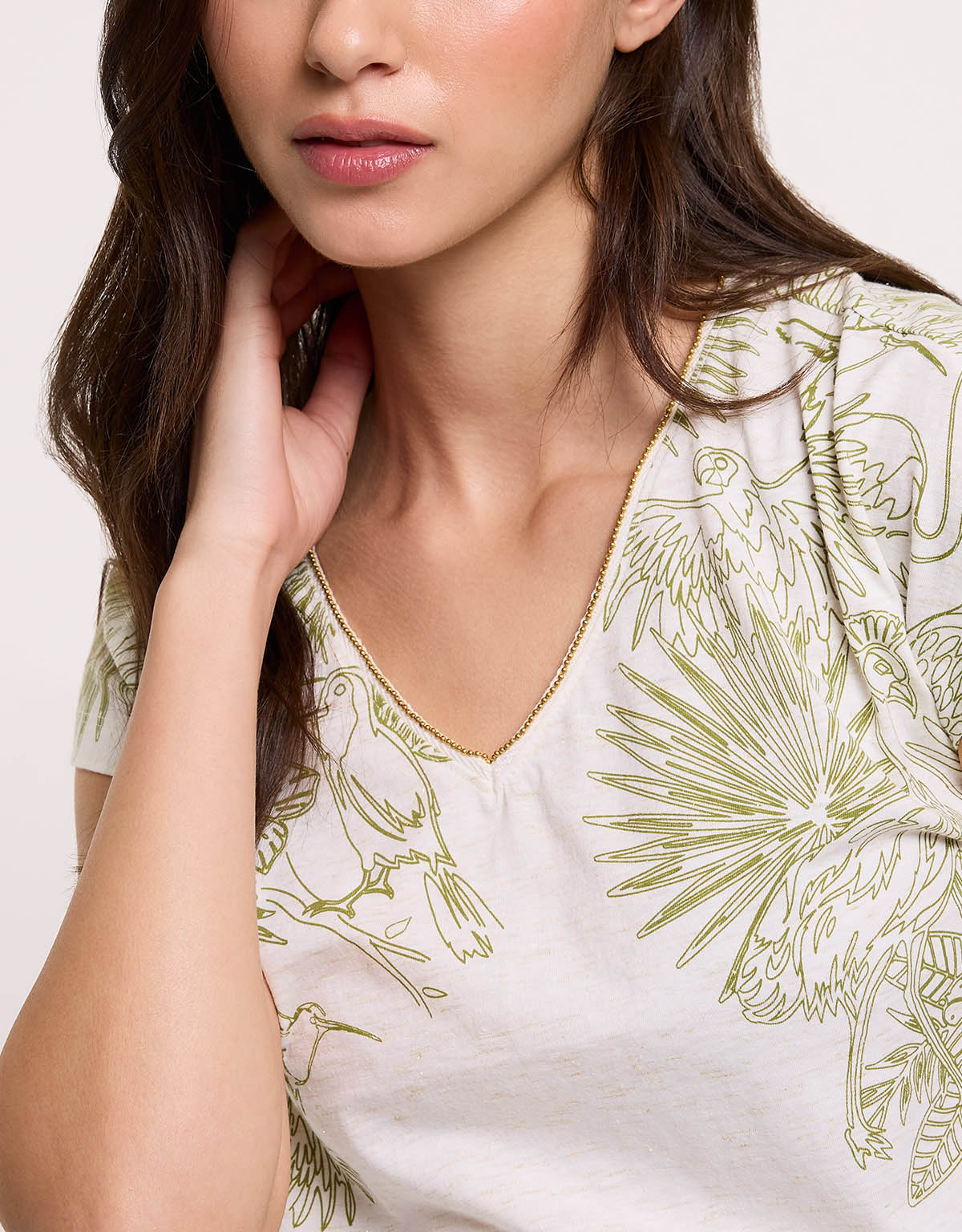 Green Short-Sleeve T-Shirt - Isleta