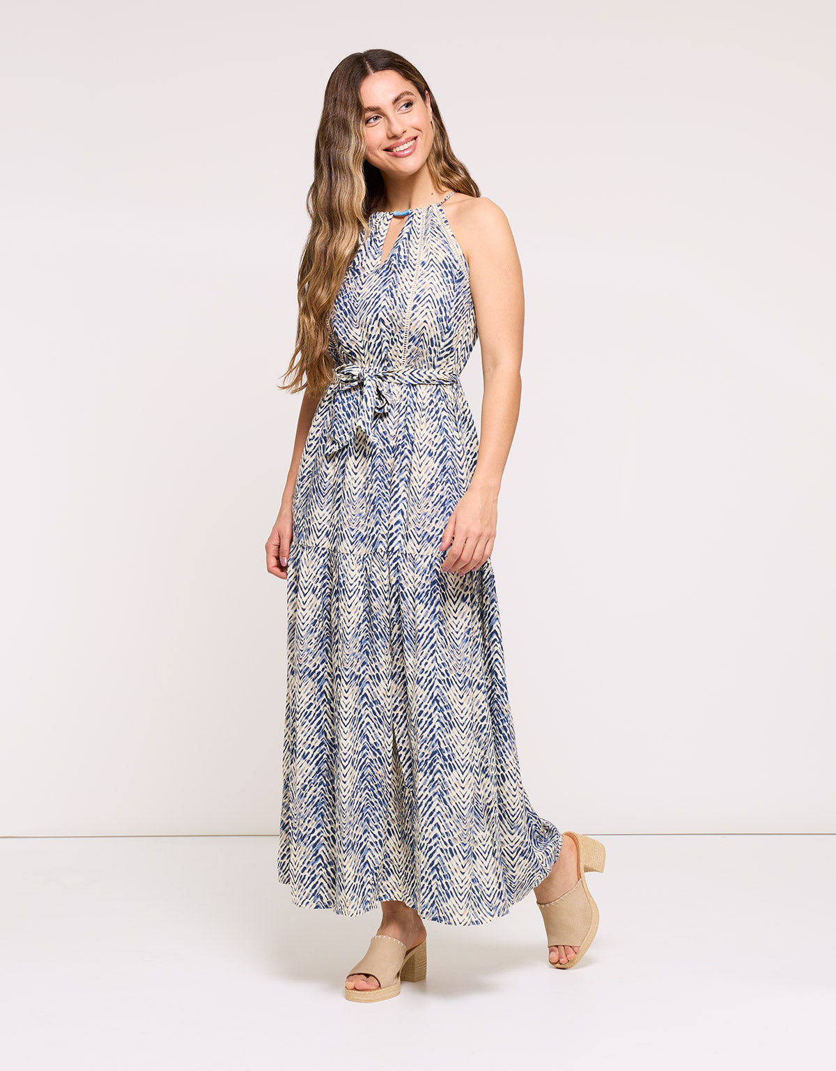 Vestido Largo Azul - Solea