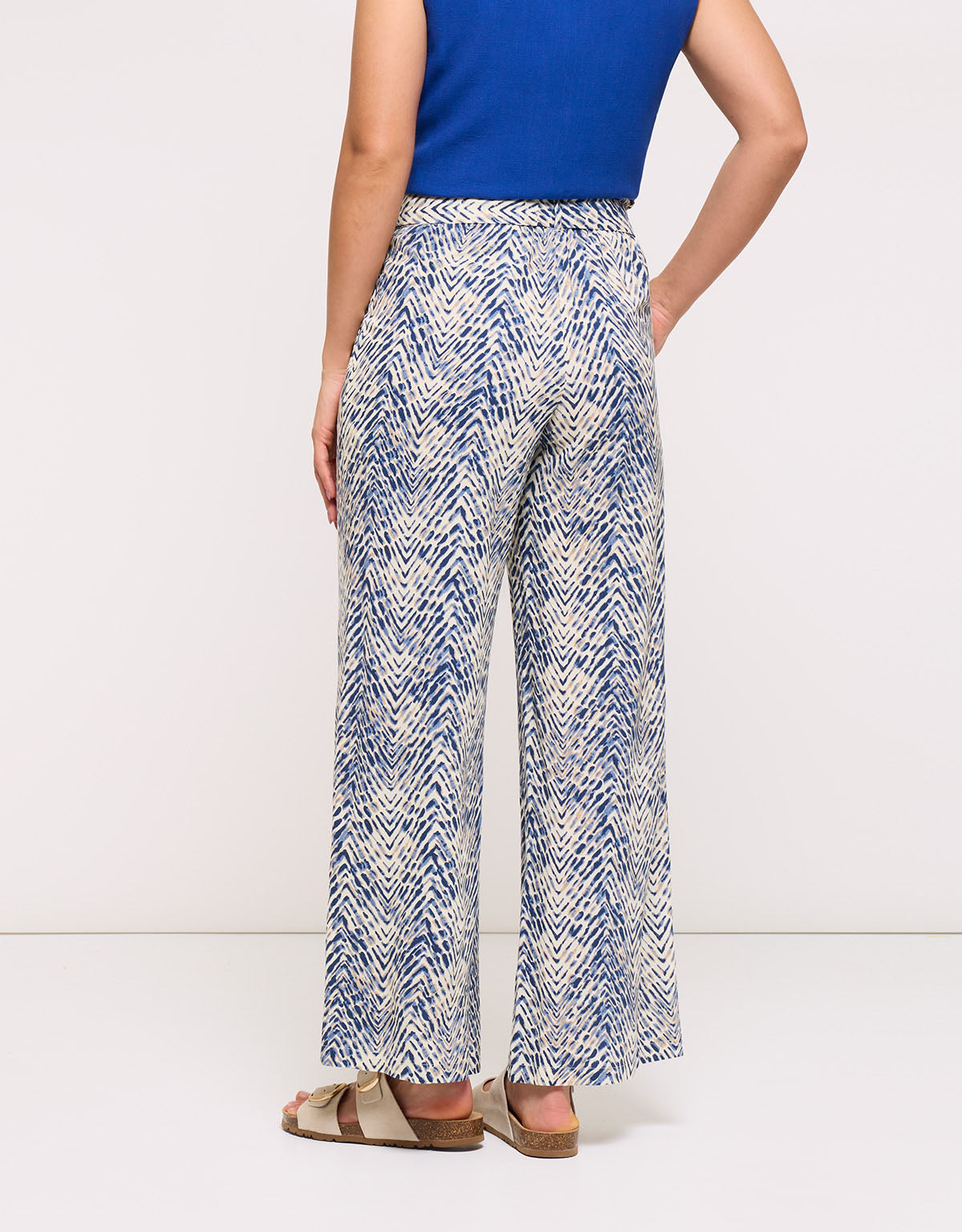 Long Blue Trousers - Lomana