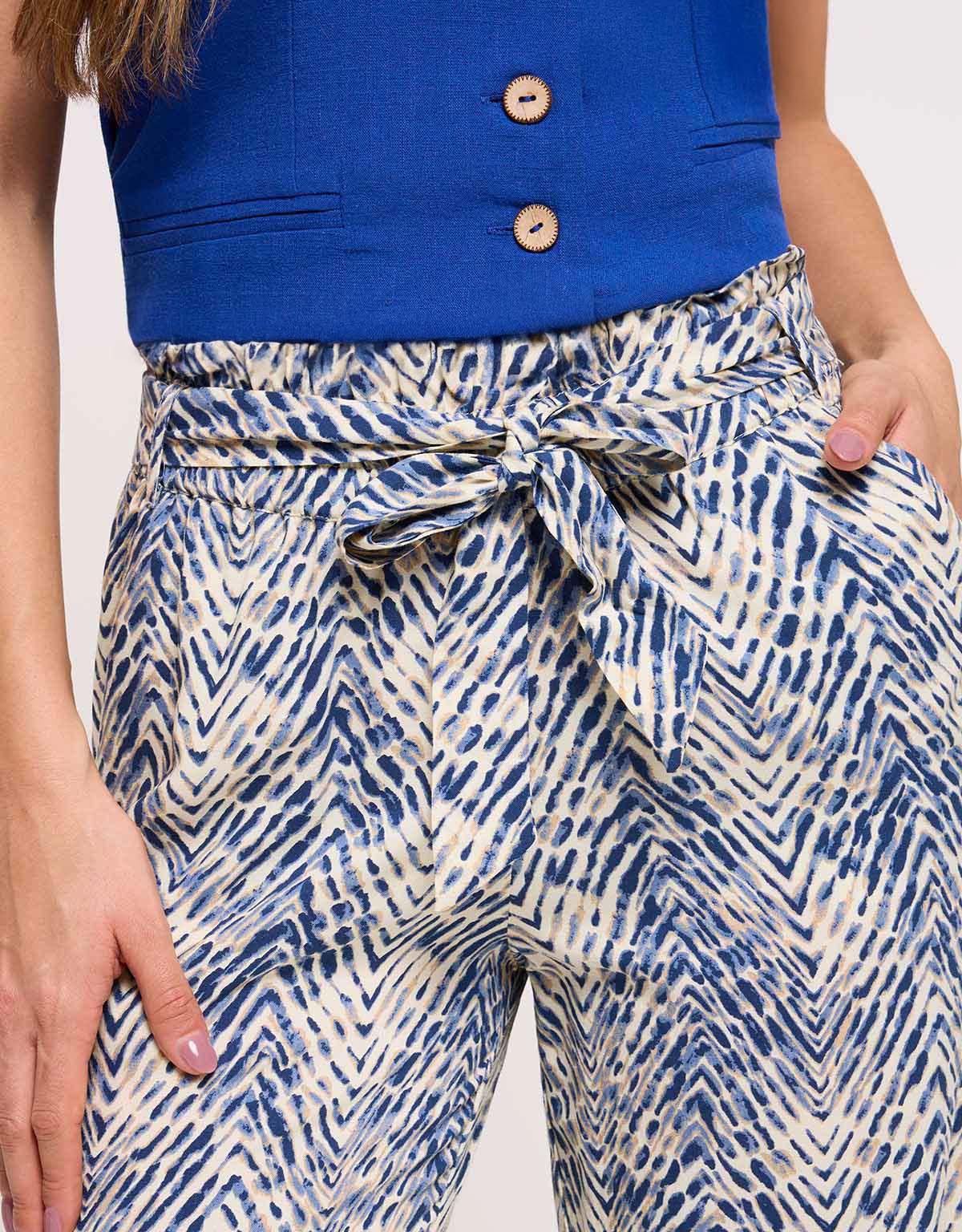 Long Blue Trousers - Lomana