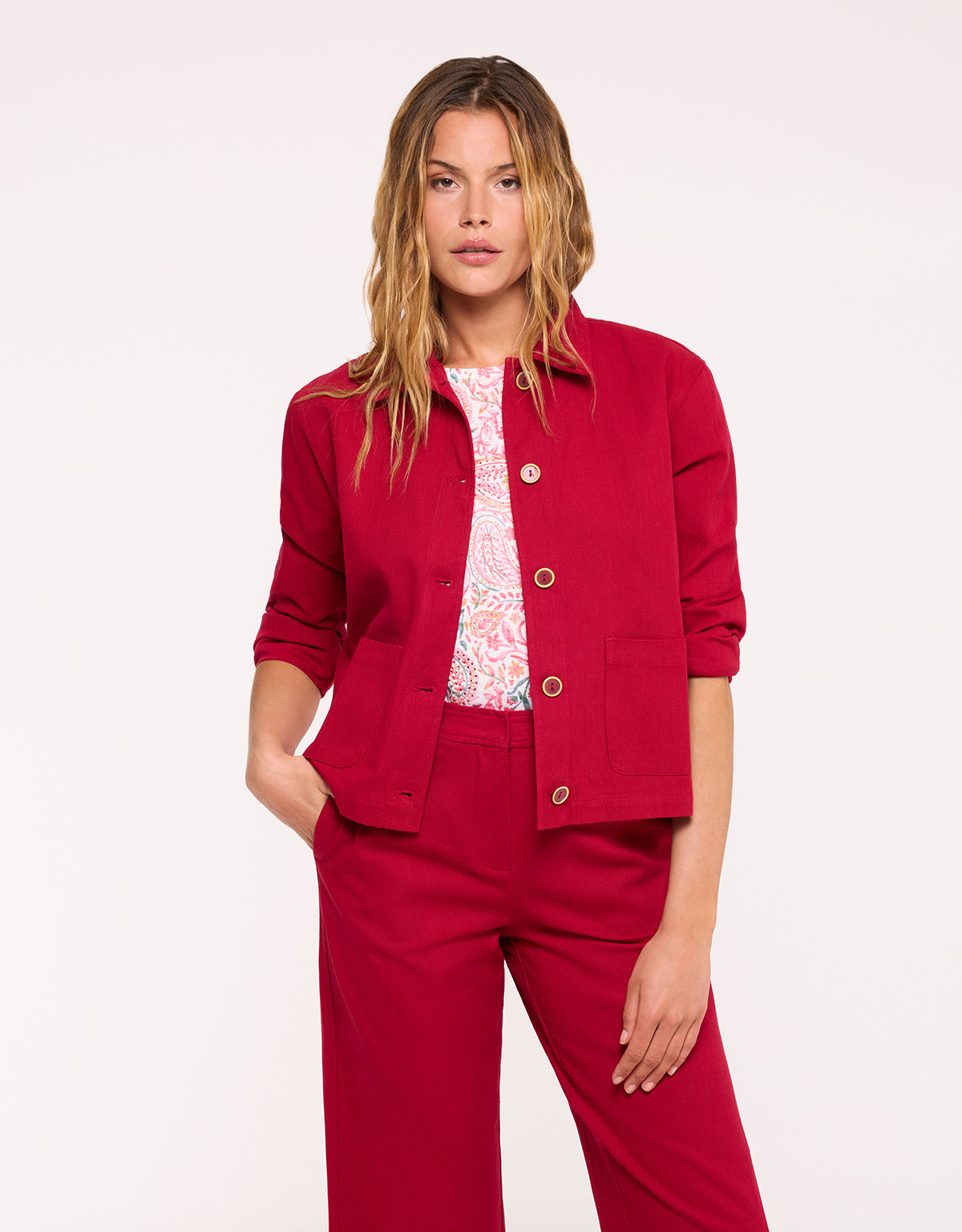Chaqueta Rojo - Merlot