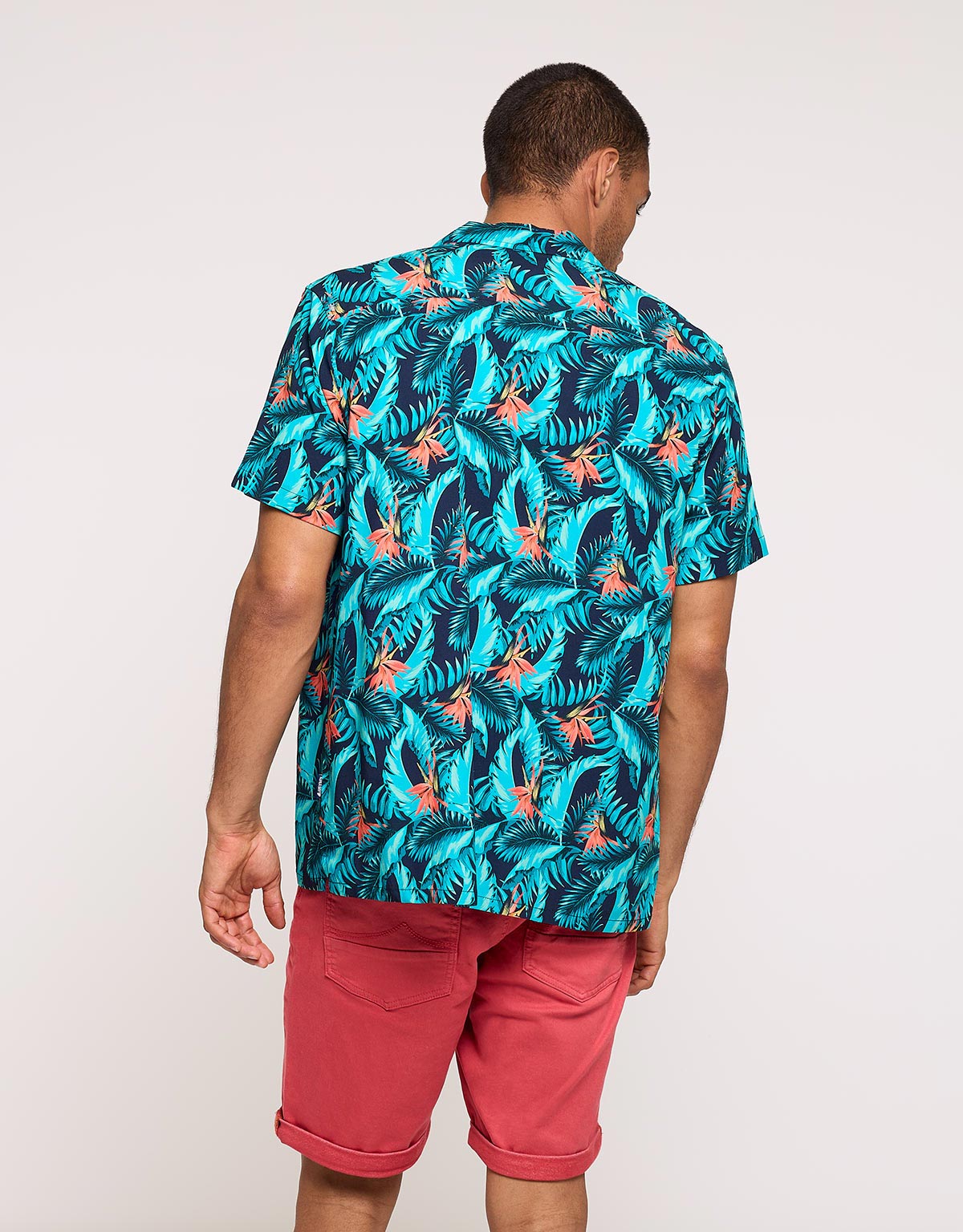 Camisa Manga Corta Azul - Amazonia 3