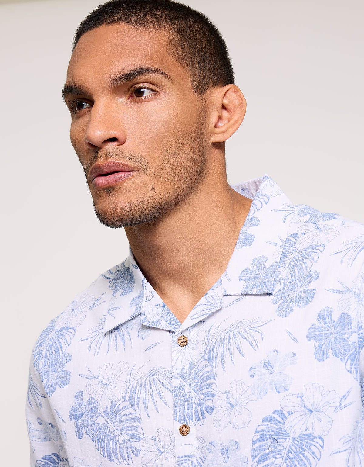 Camisa Manga Corta Blanco - Bluzer 4