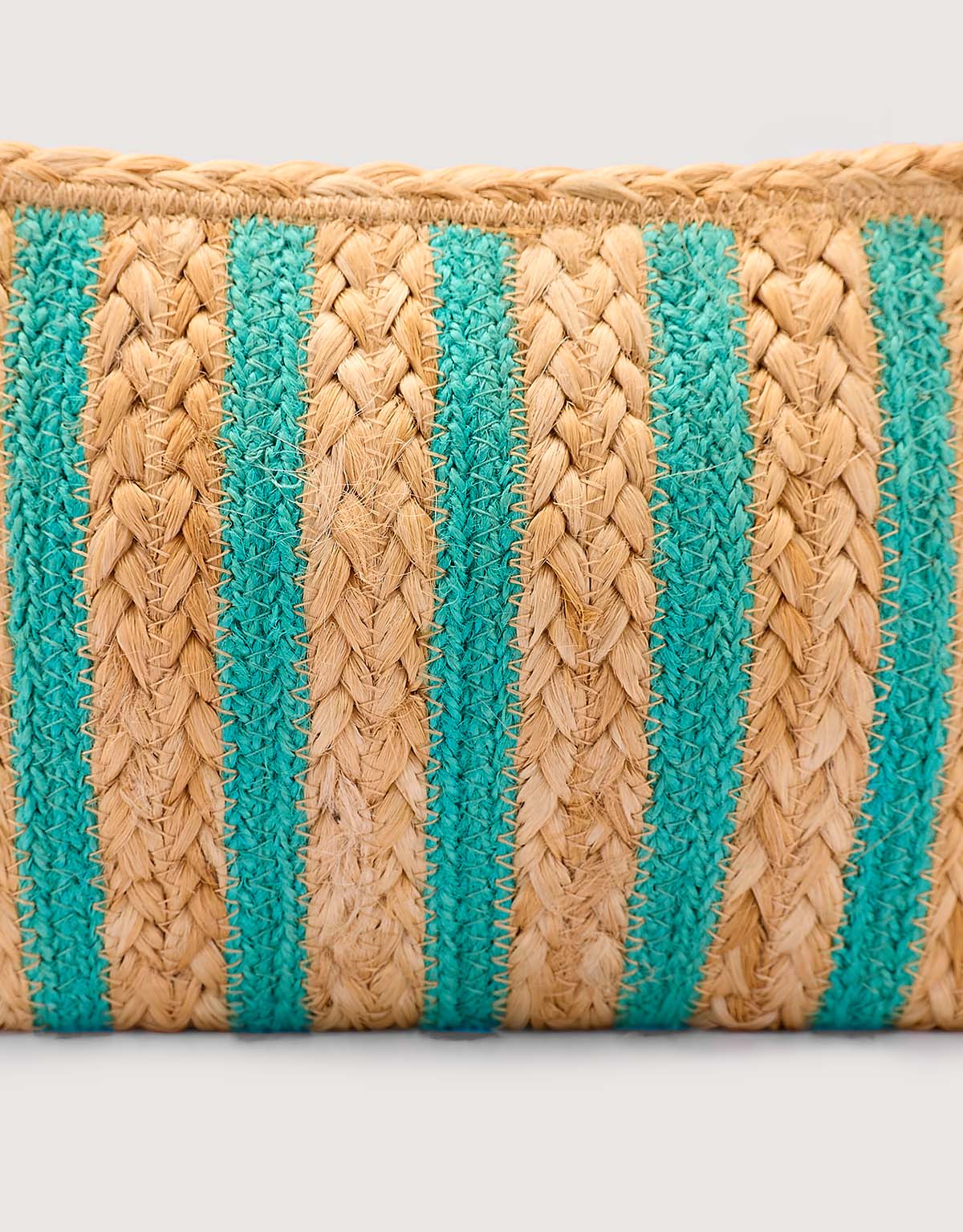 Turquoise Handbag - Kalamkari