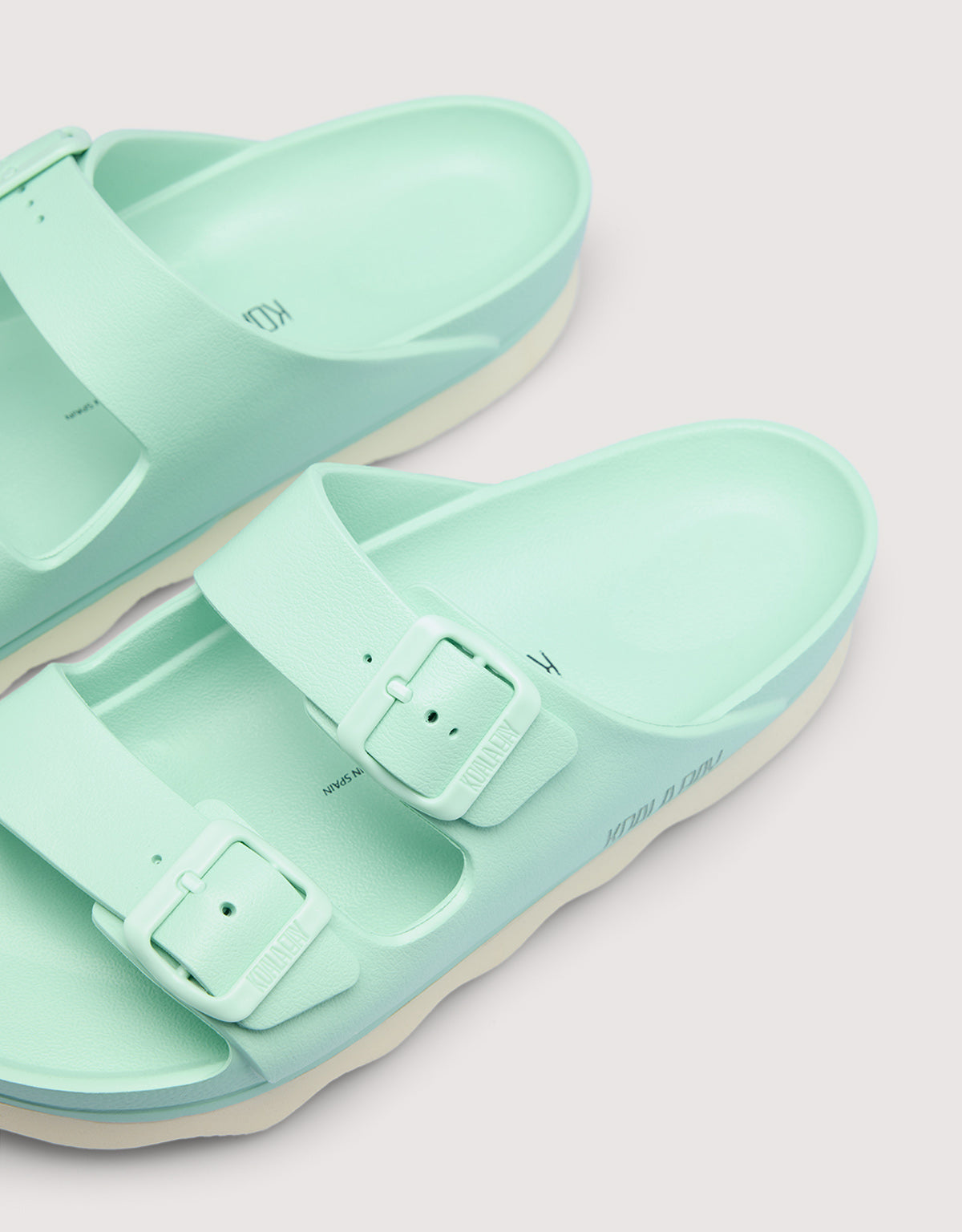 Mint Flat Sandal - Popa