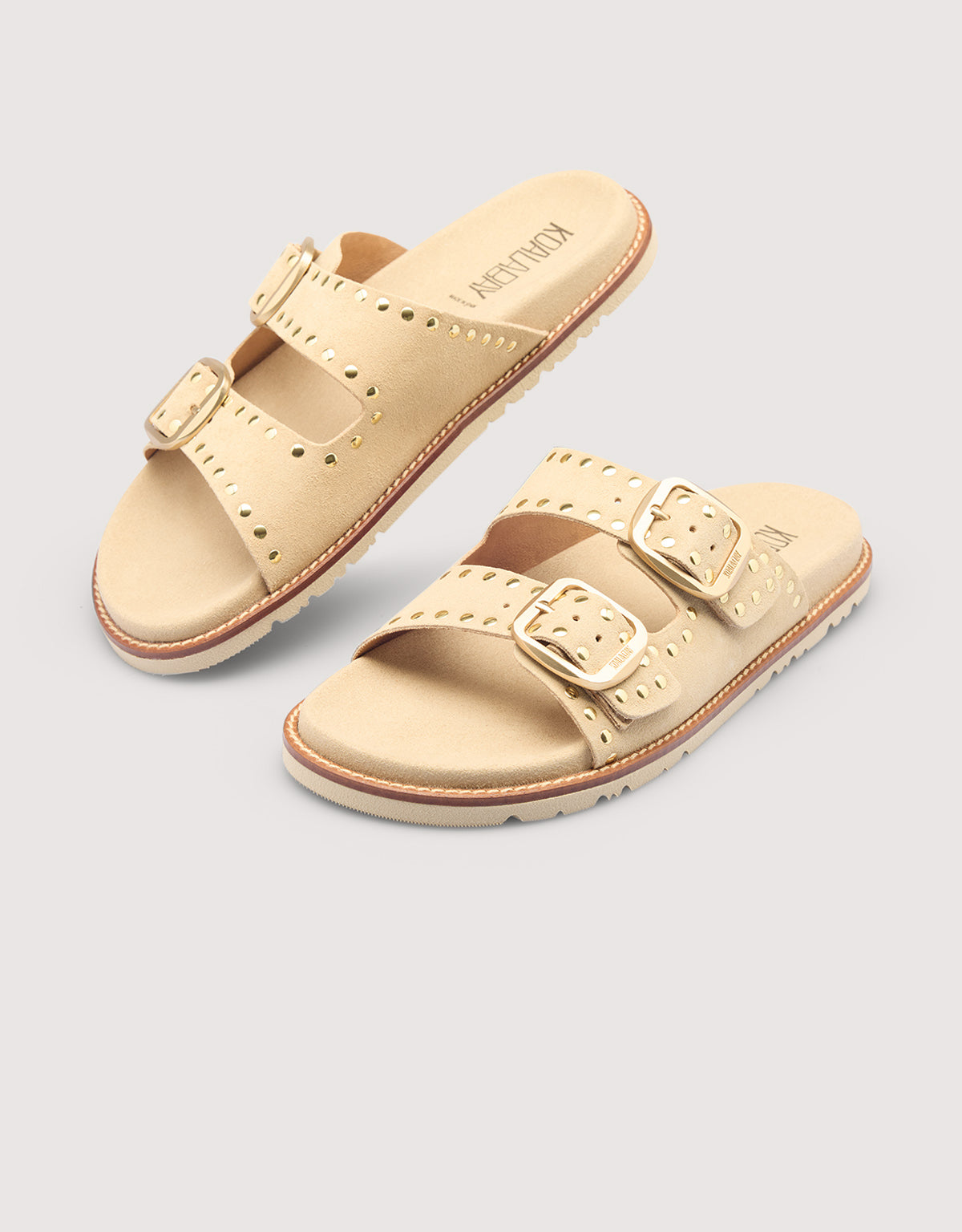 Beige Flat Sandal - Cassiopea