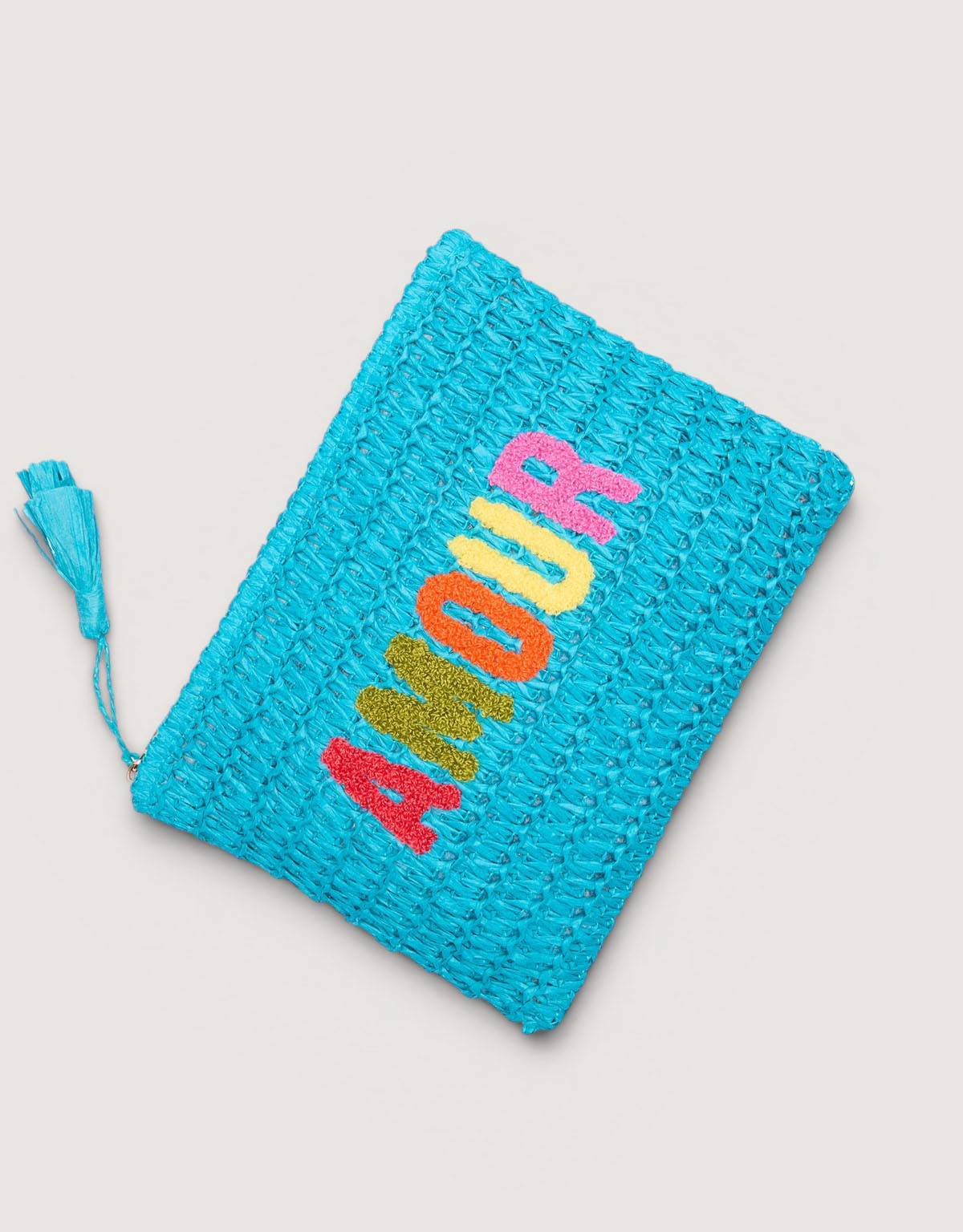 Bolso de mano azul - Monamour 4
