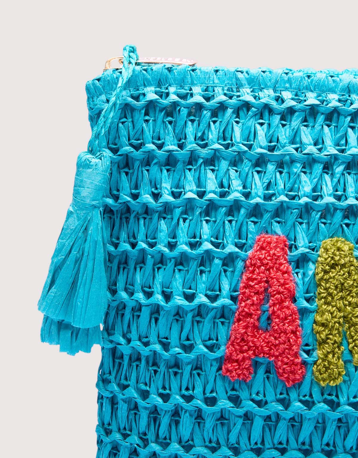 Bolso de mano azul - Monamour 5