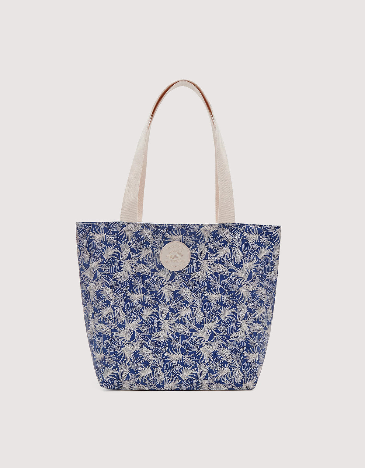 Bolso De Playa Azul Marino - Pangea