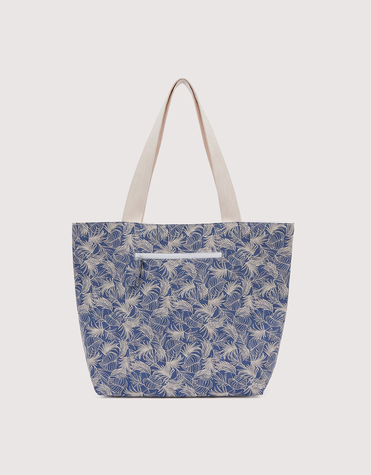 Bolso De Playa Azul Marino - Pangea 3