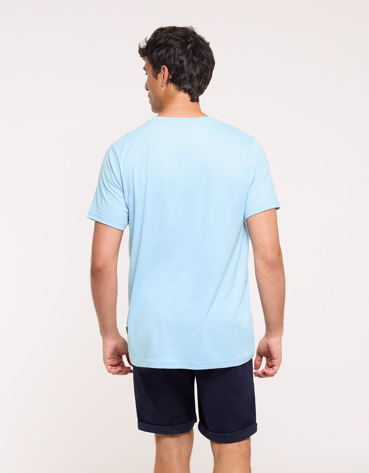 Camiseta Manga Corta Azul - Lalit 4