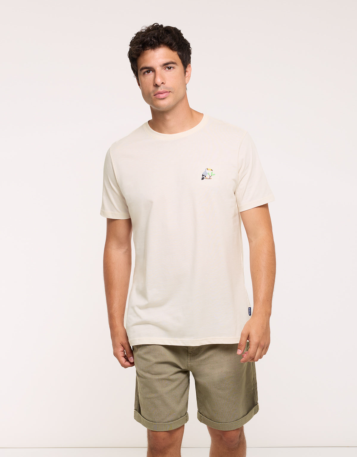 Camiseta Manga Corta Blanco - Lalit 3