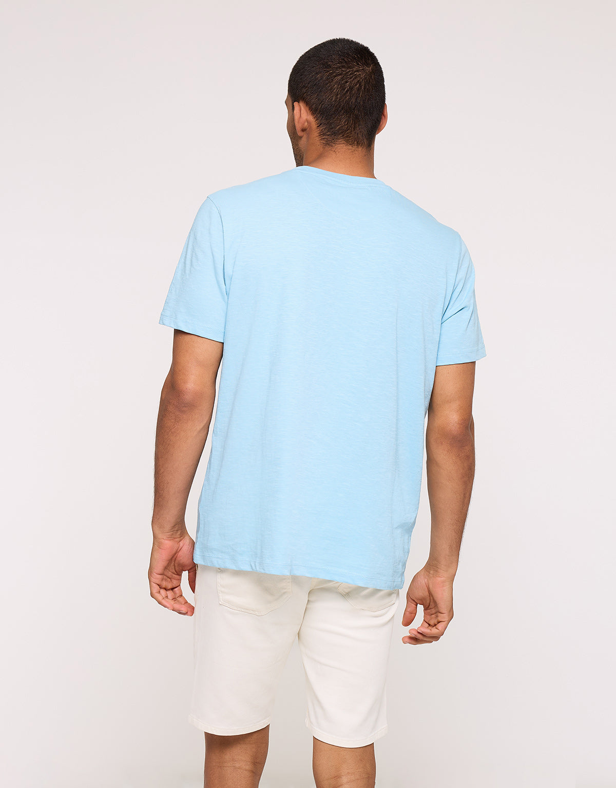 Camiseta Manga Corta Azul - Leesin 3