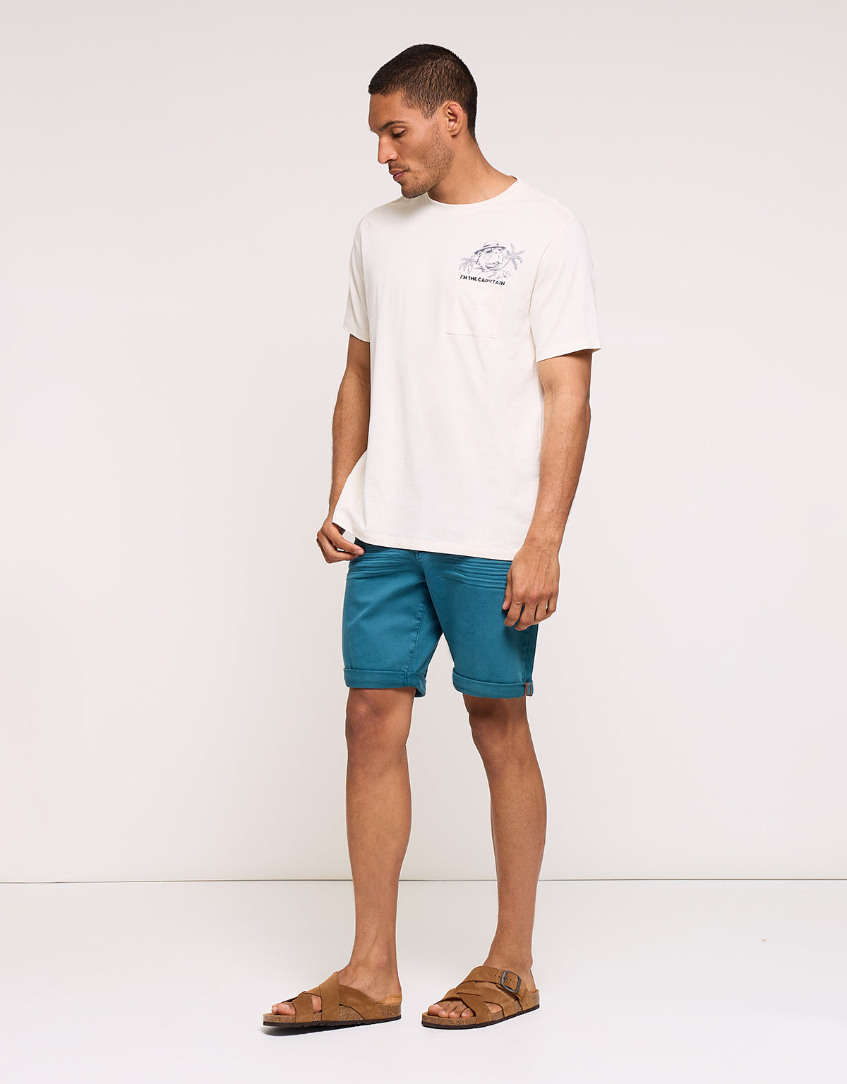 Camiseta Manga Corta Blanco - Saraceno 5