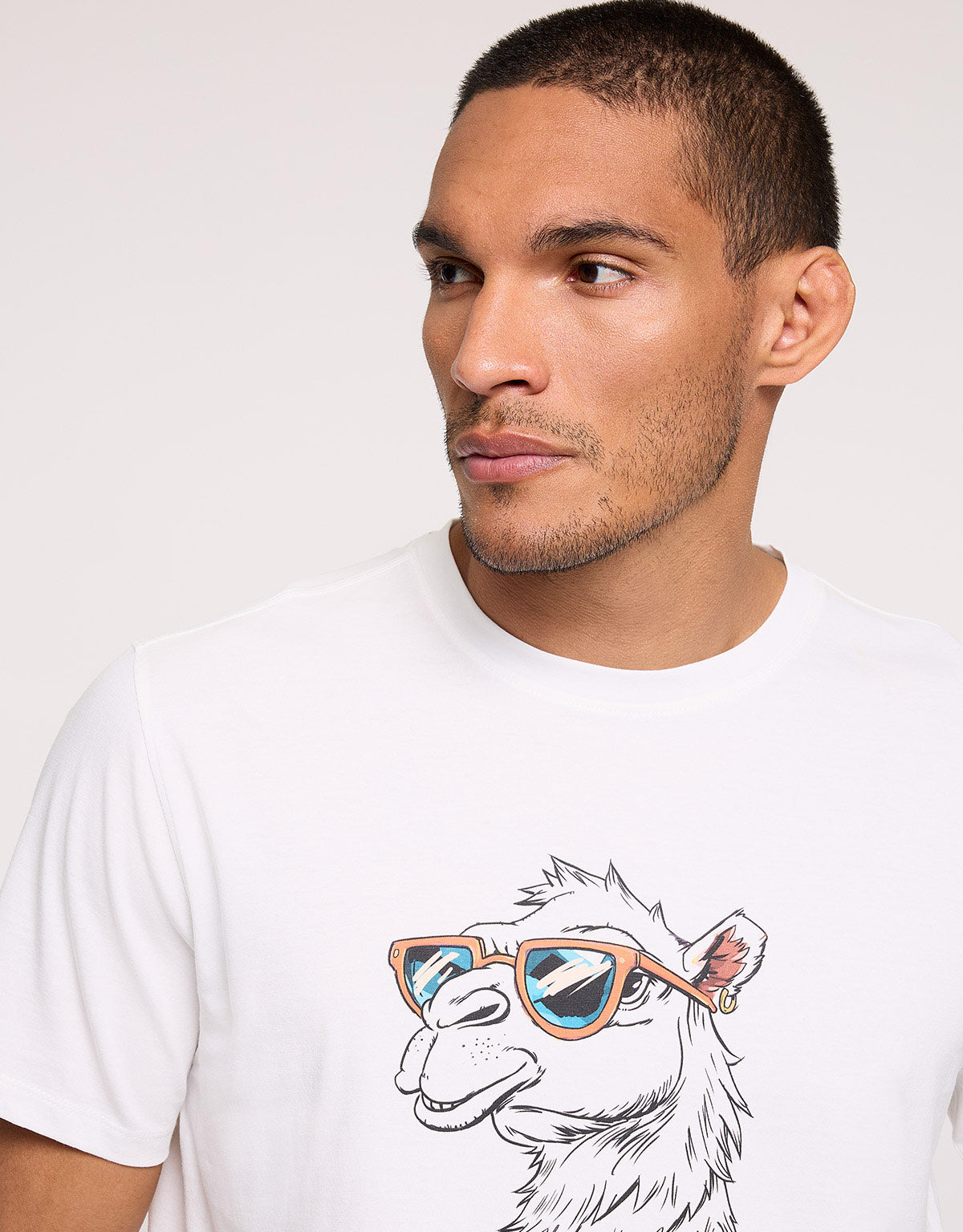 Camiseta Manga Corta Blanco - Lilia 5