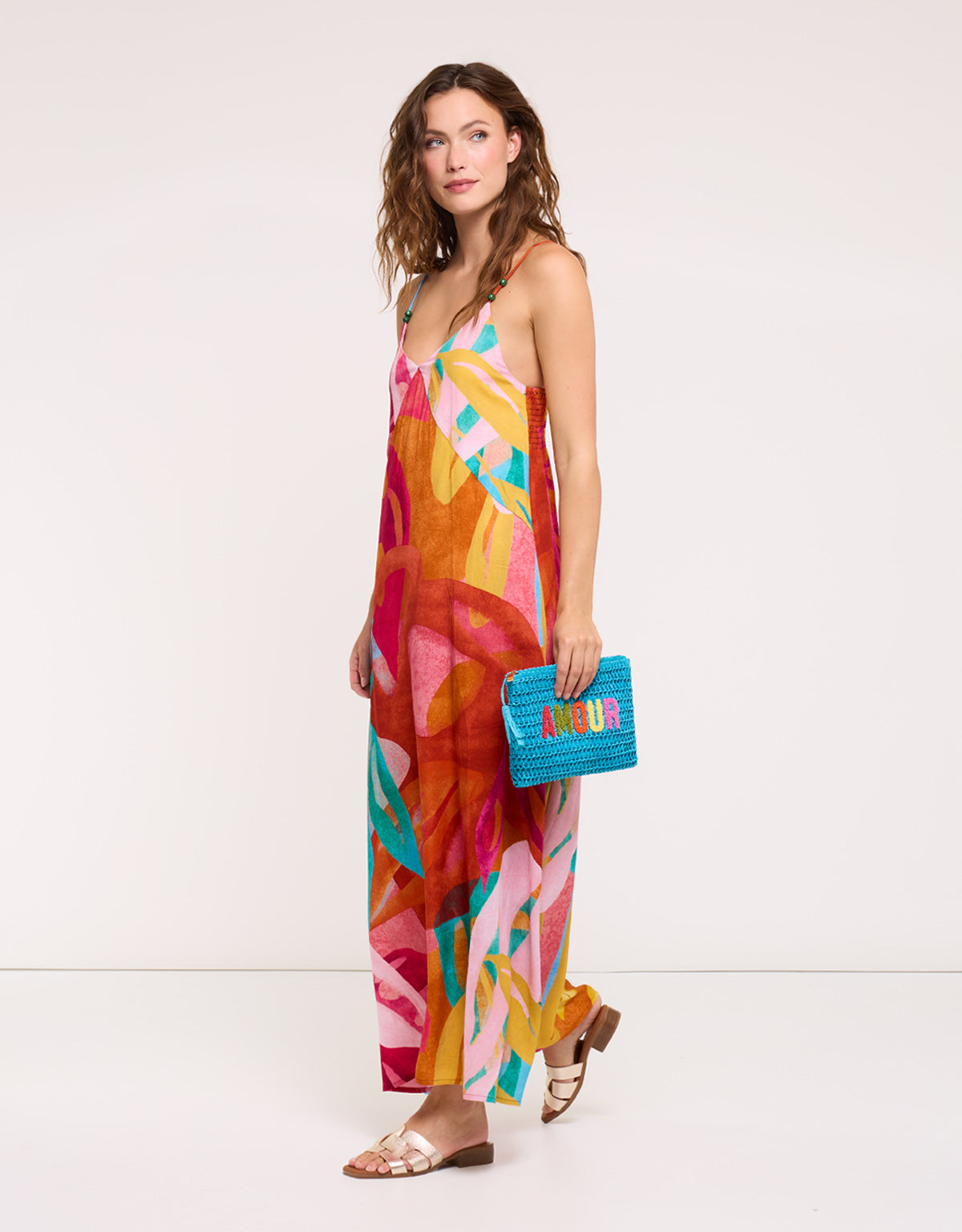 Multicoloured Maxi Dress - Mistery