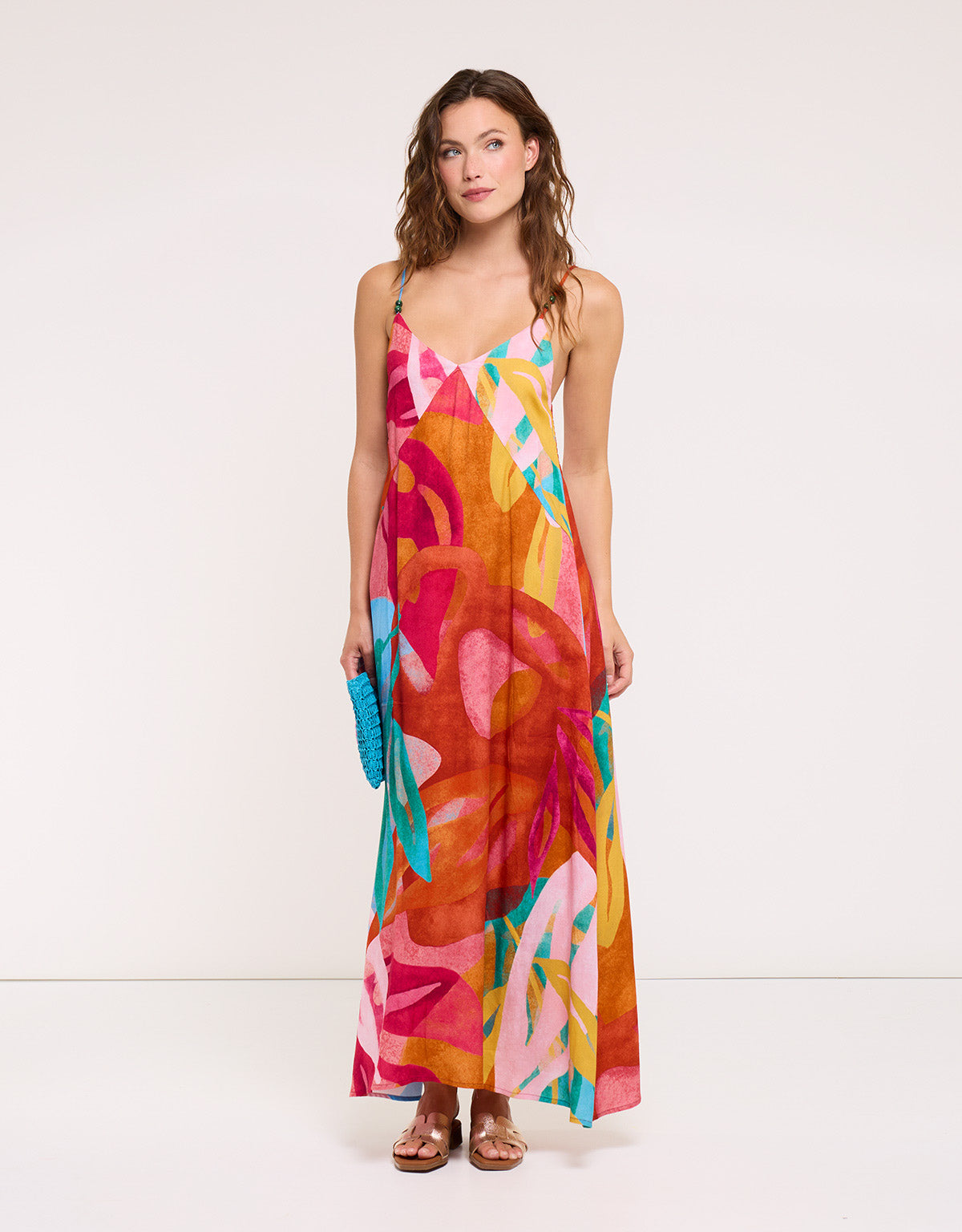 Vestido Largo Multicolor - Mistery
