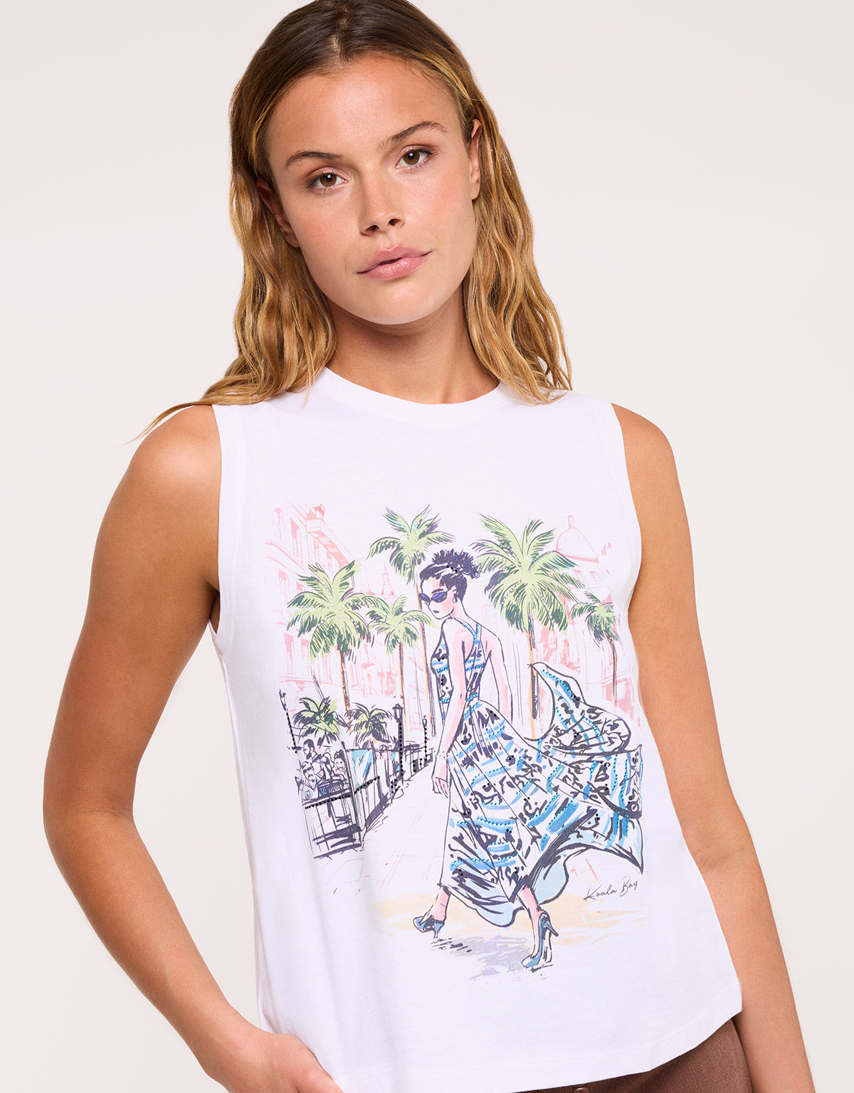 Camiseta Tirantes Blanco - Figureli 2