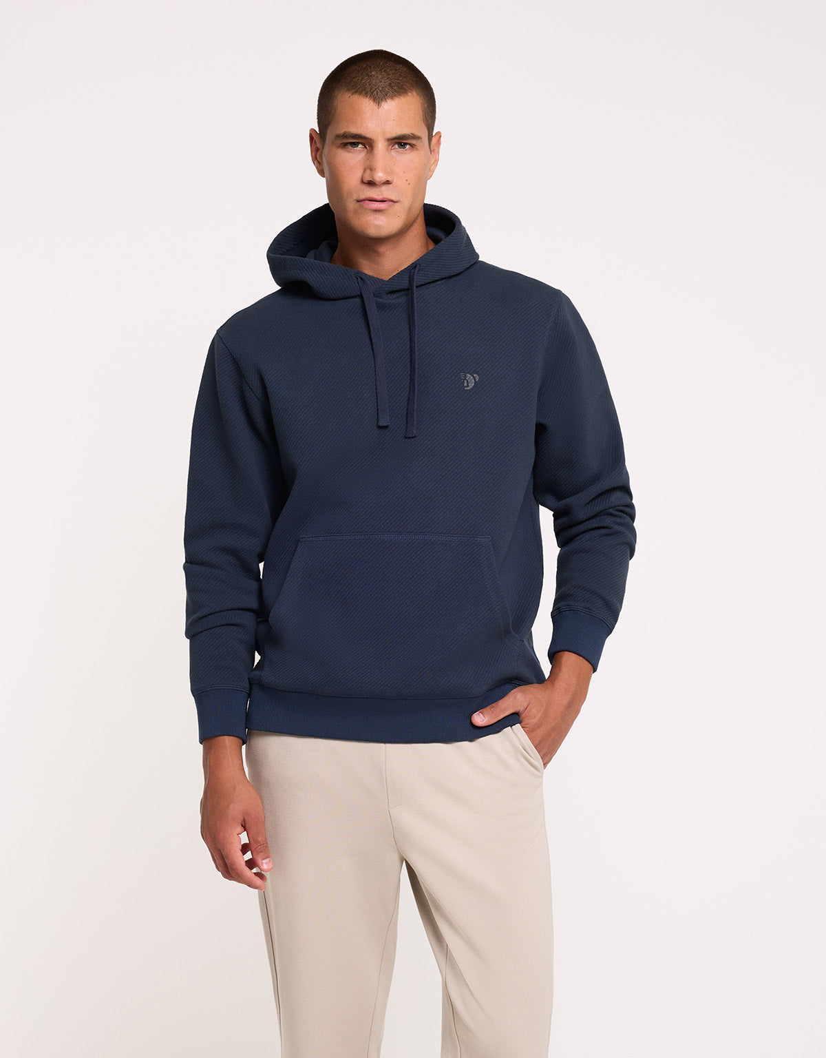 Sudadera Con Capucha Azul Marino - Manly 1