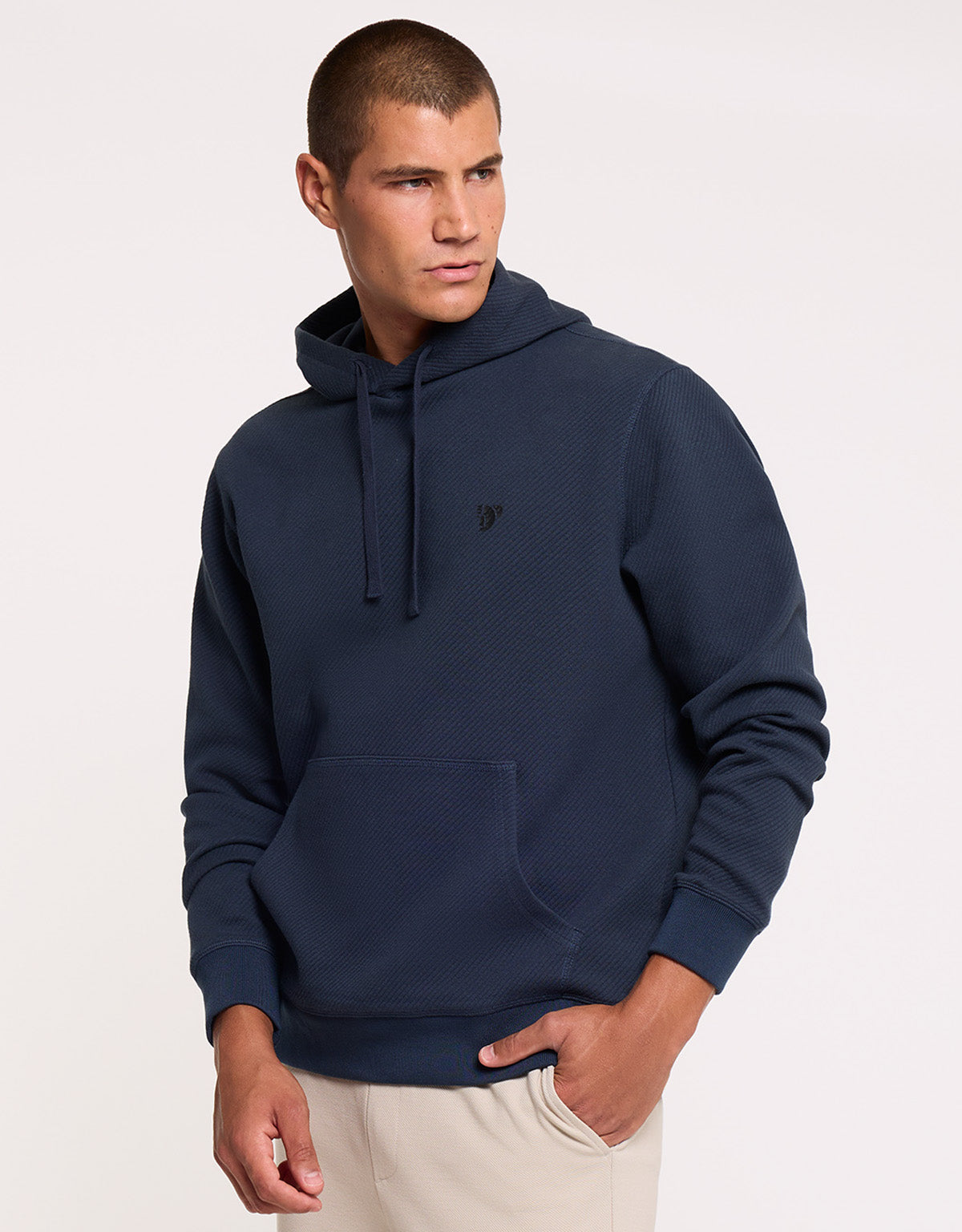 Sudadera Con Capucha Azul Marino - Manly 2