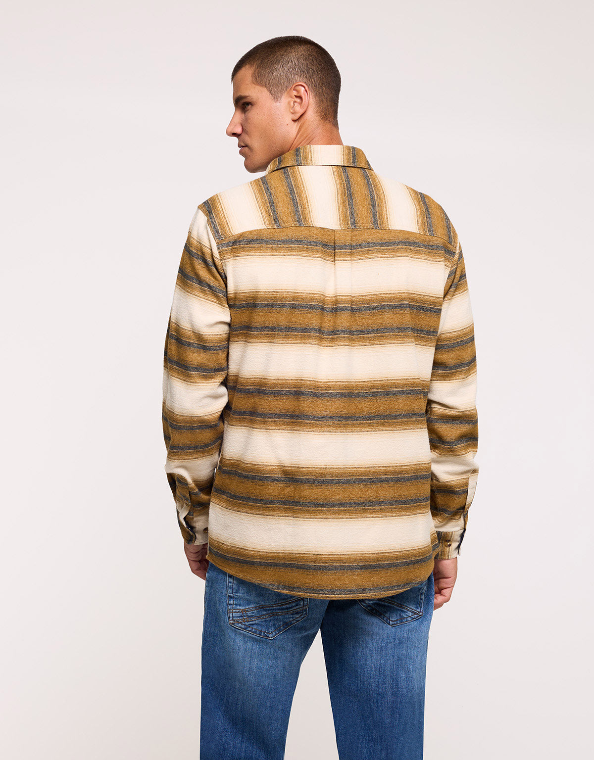 Sobrecamisa a Cuadros Marrón - Ramba 3