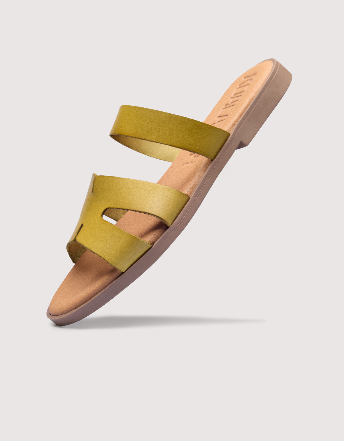 Khaki Slide Sandal - Ronda