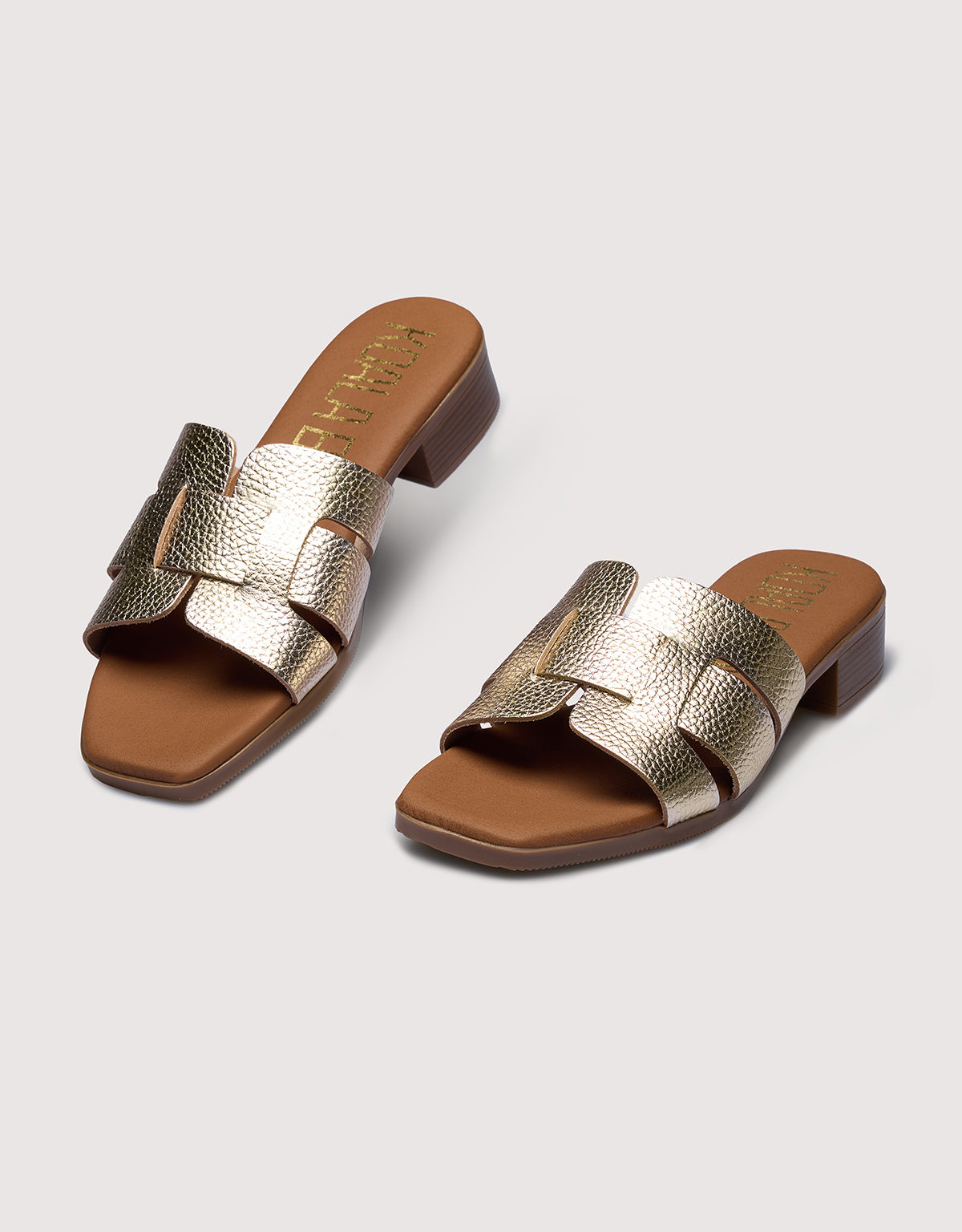 Silver-Heeled Sandal - Mojacar
