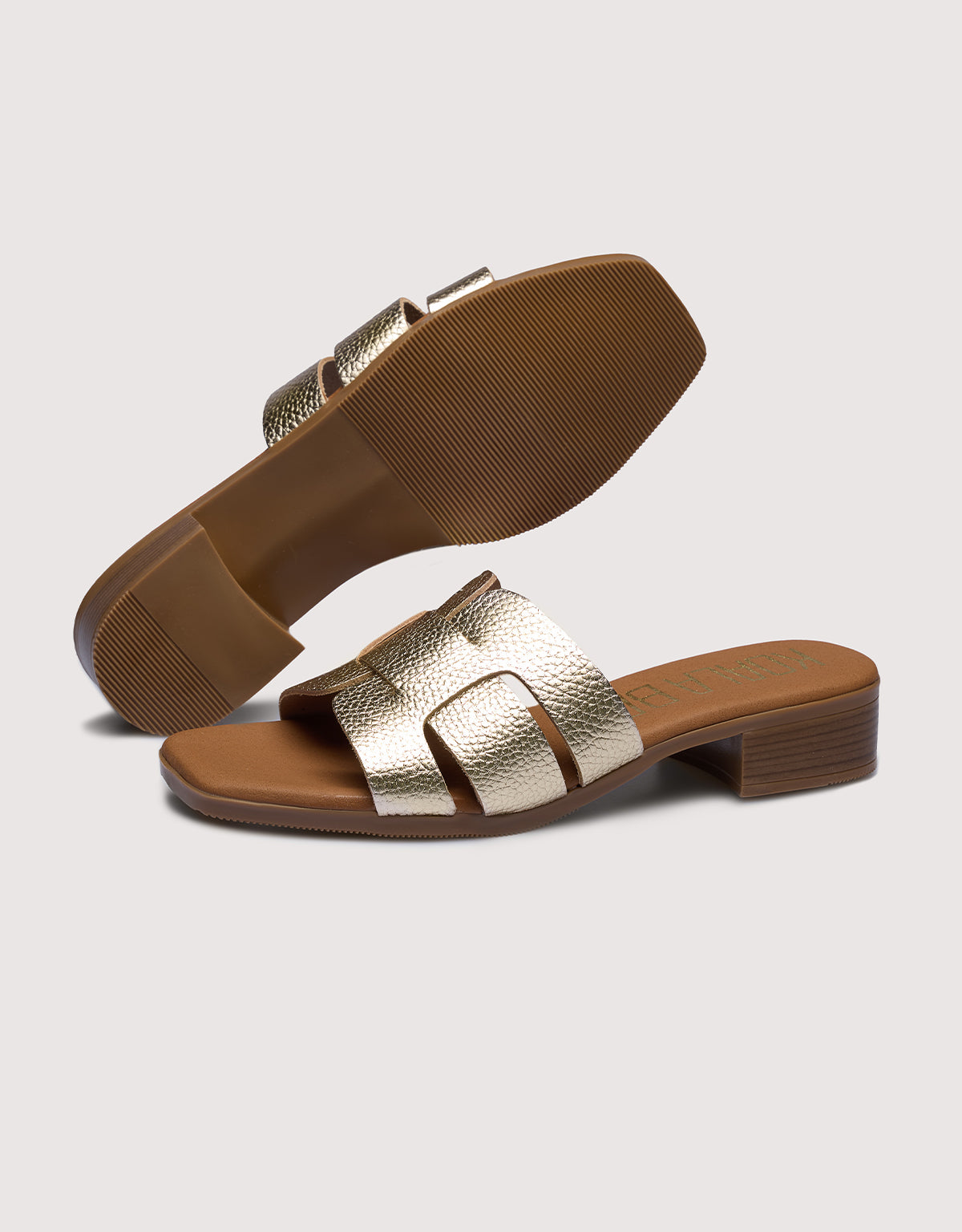 Silver-Heeled Sandal - Mojacar