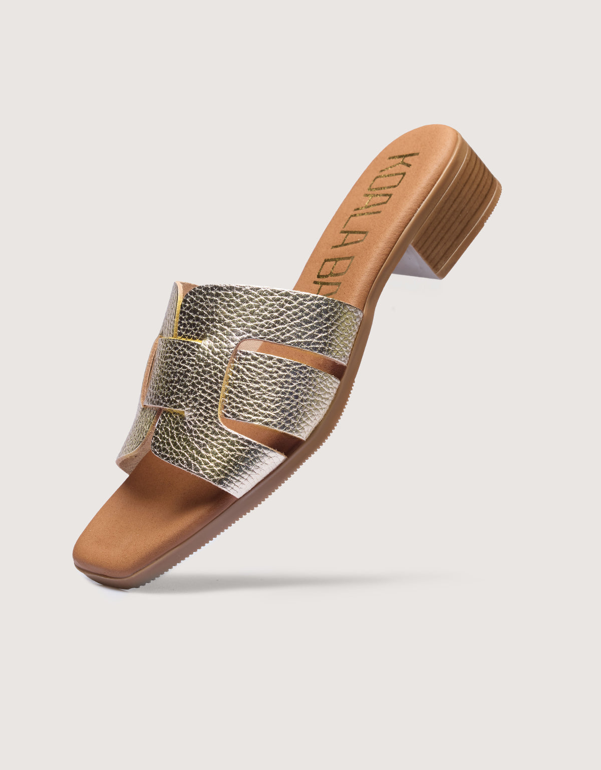 Silver-Heeled Sandal - Mojacar