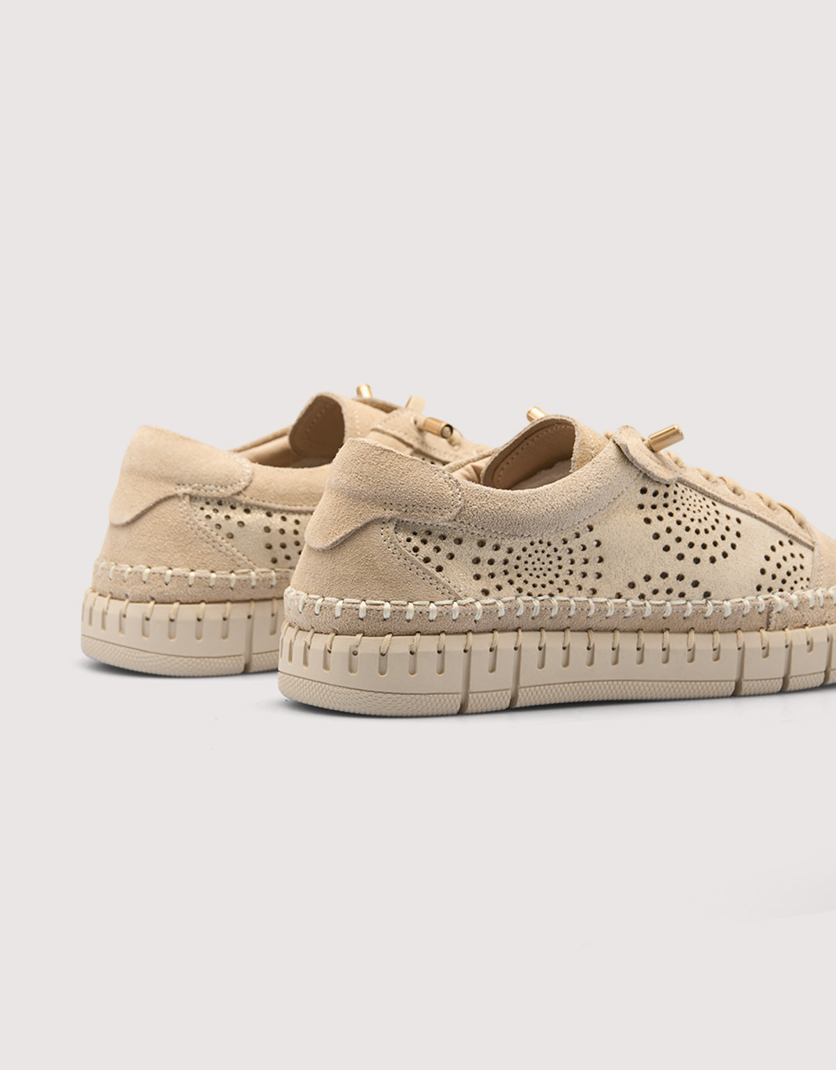 Beige Trainer - Talia