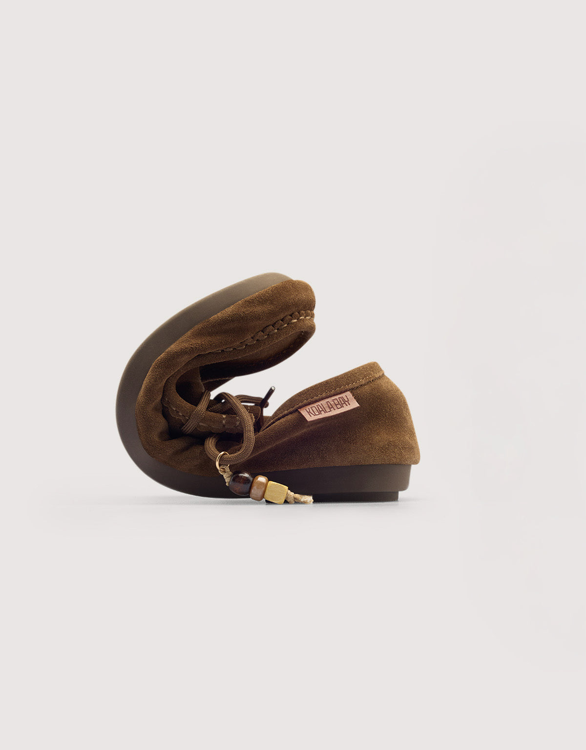 Cocoa Brown Suede Loafers - Matilda