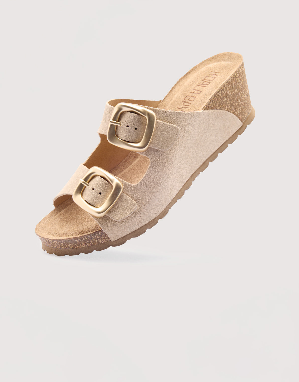 Beige Serraje Wedge - Nijar