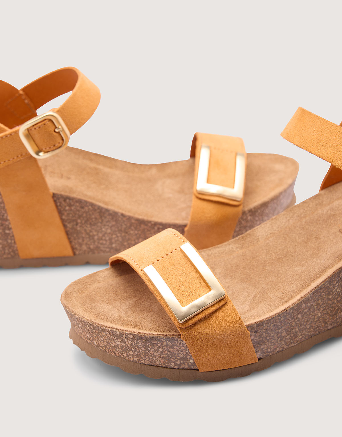 Orange Wedge Sandal – Iznajar