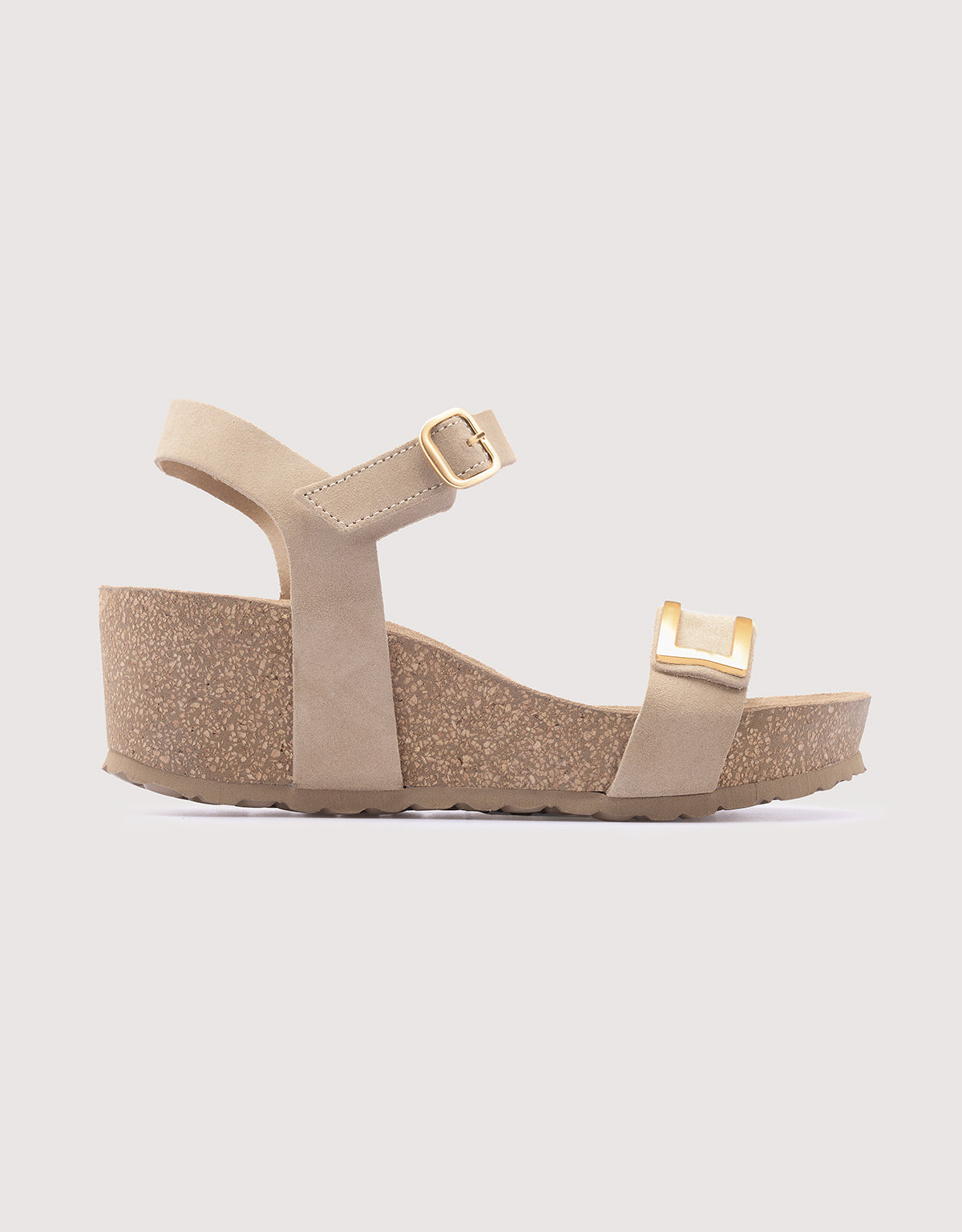 Beige Wedge Sandal – Iznajar