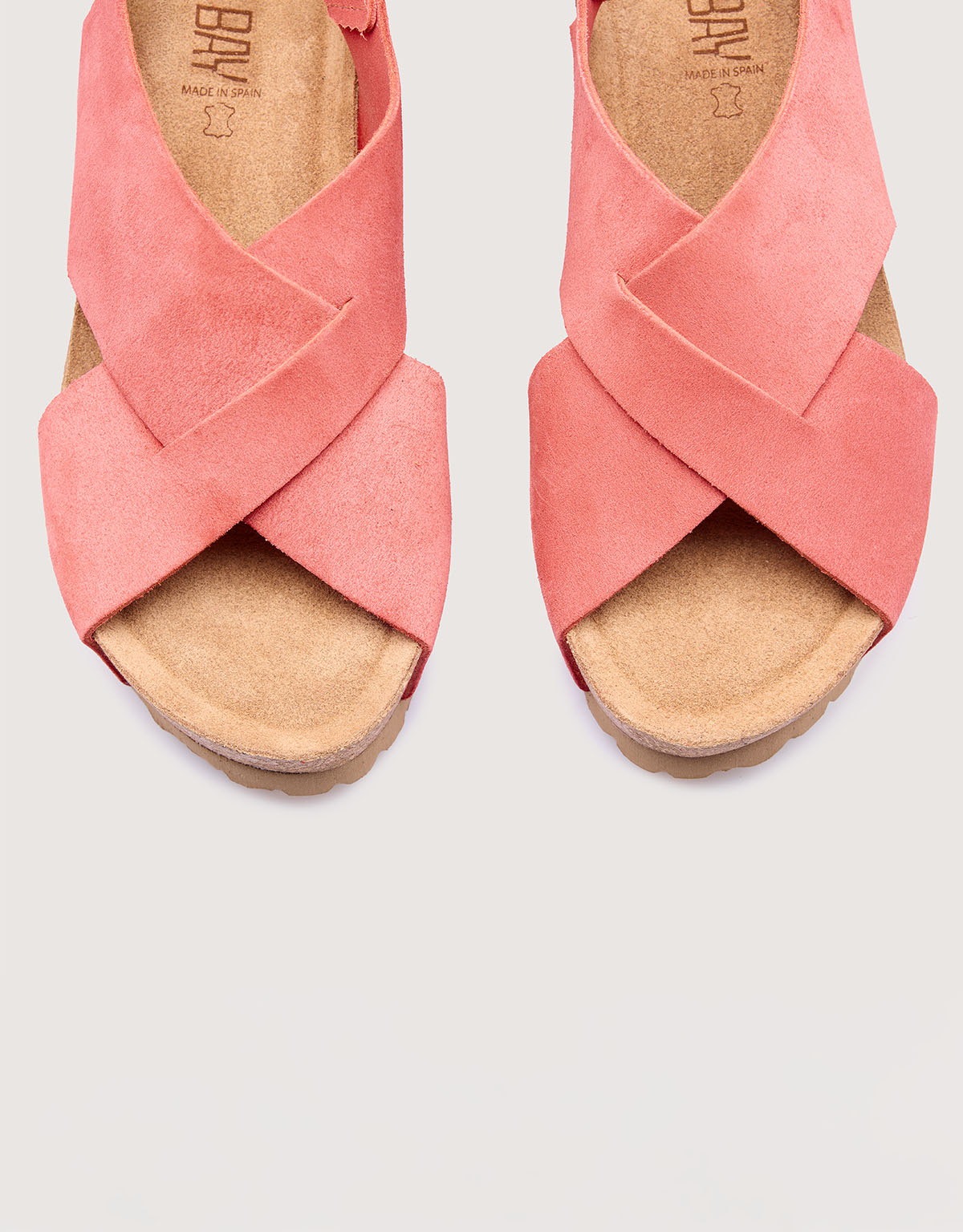 Cuña Serraje Rosa Coral - Osuna 5