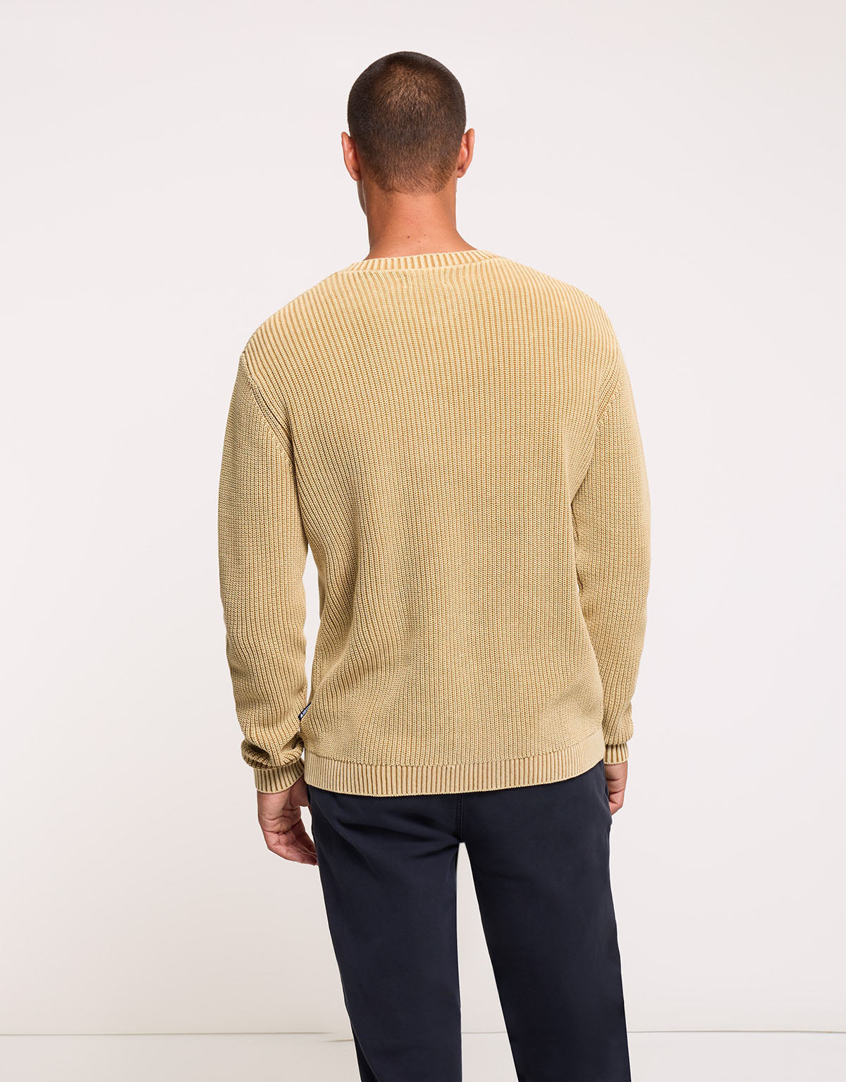 Ochre Yellow Knit Sweater - Ayla