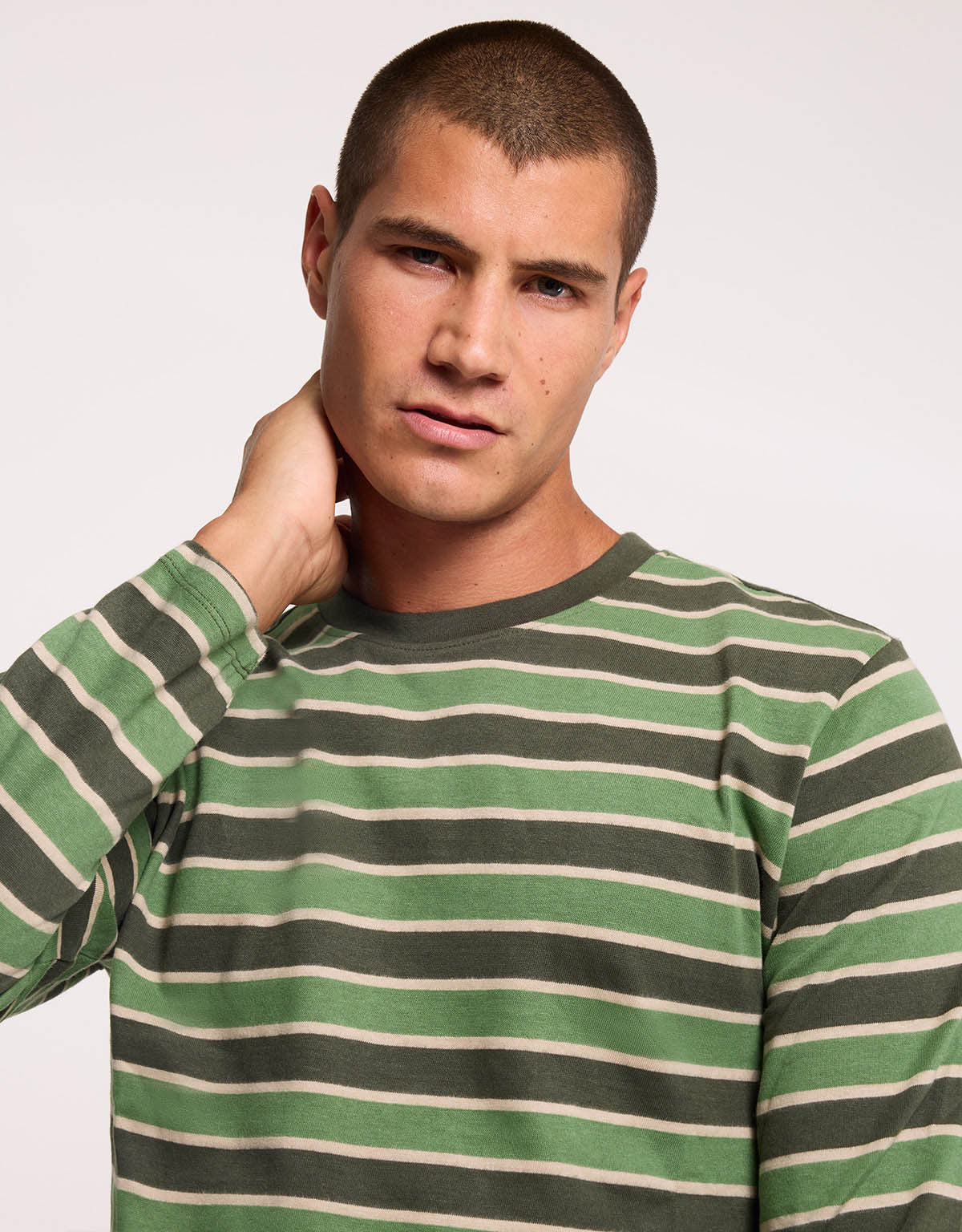 Green Long-Sleeve T-Shirt - Kalid