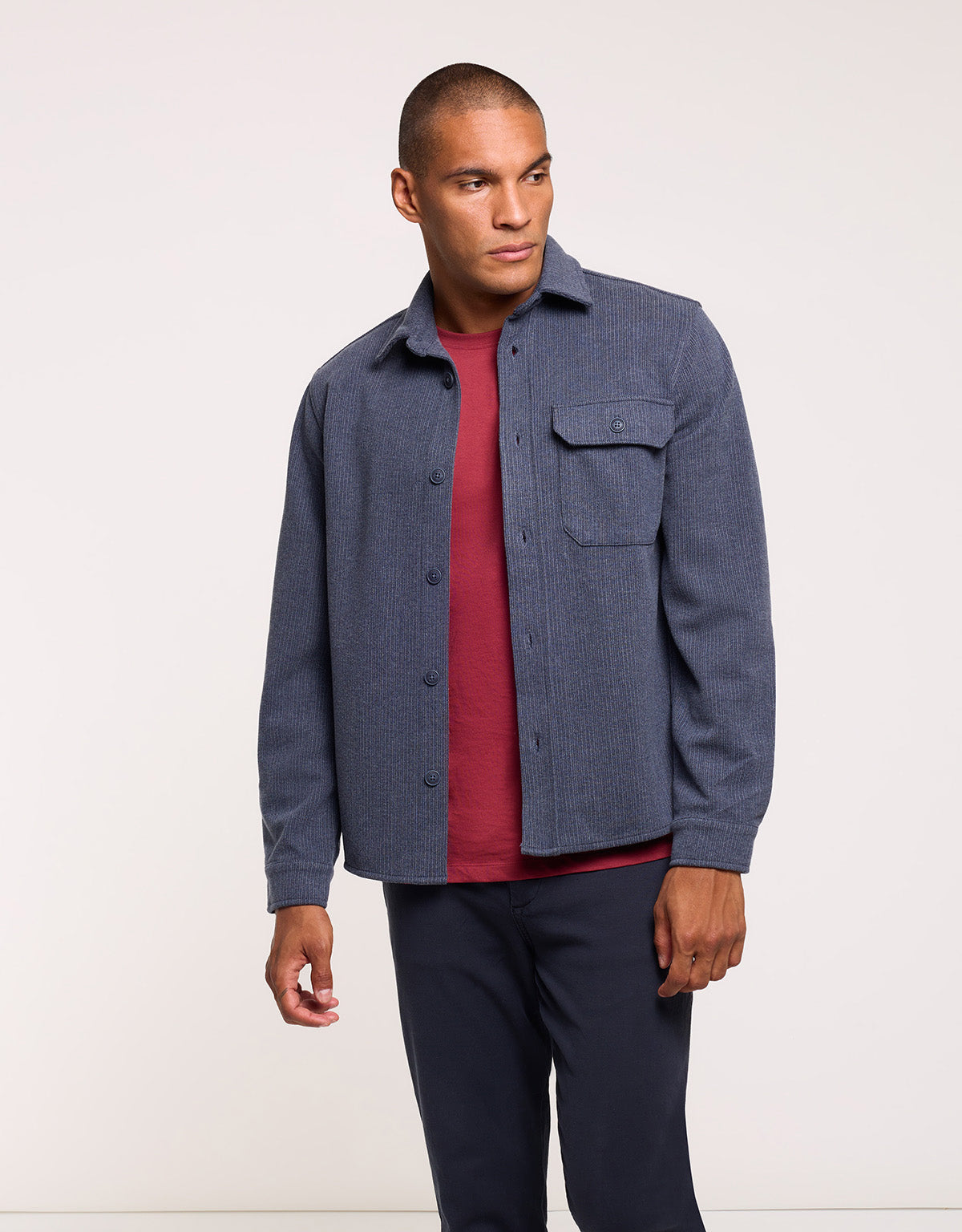 Sobrecamisa Azul Marino - Tente 2