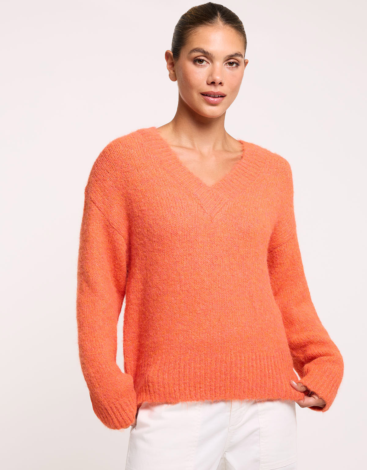 Jersey Manga Larga Naranja - Bagua 2
