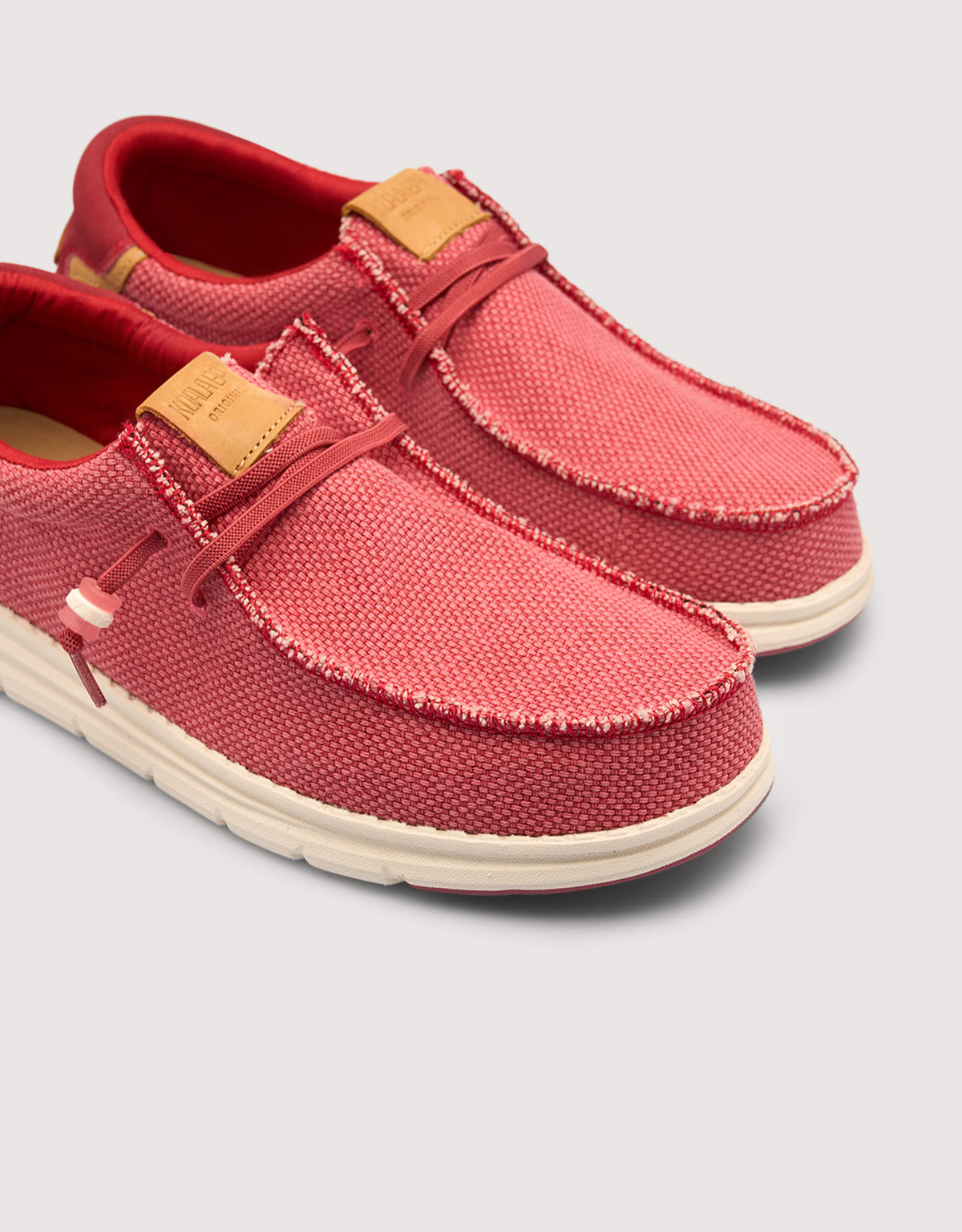 Wallabee Rojo - Koa - vista 3