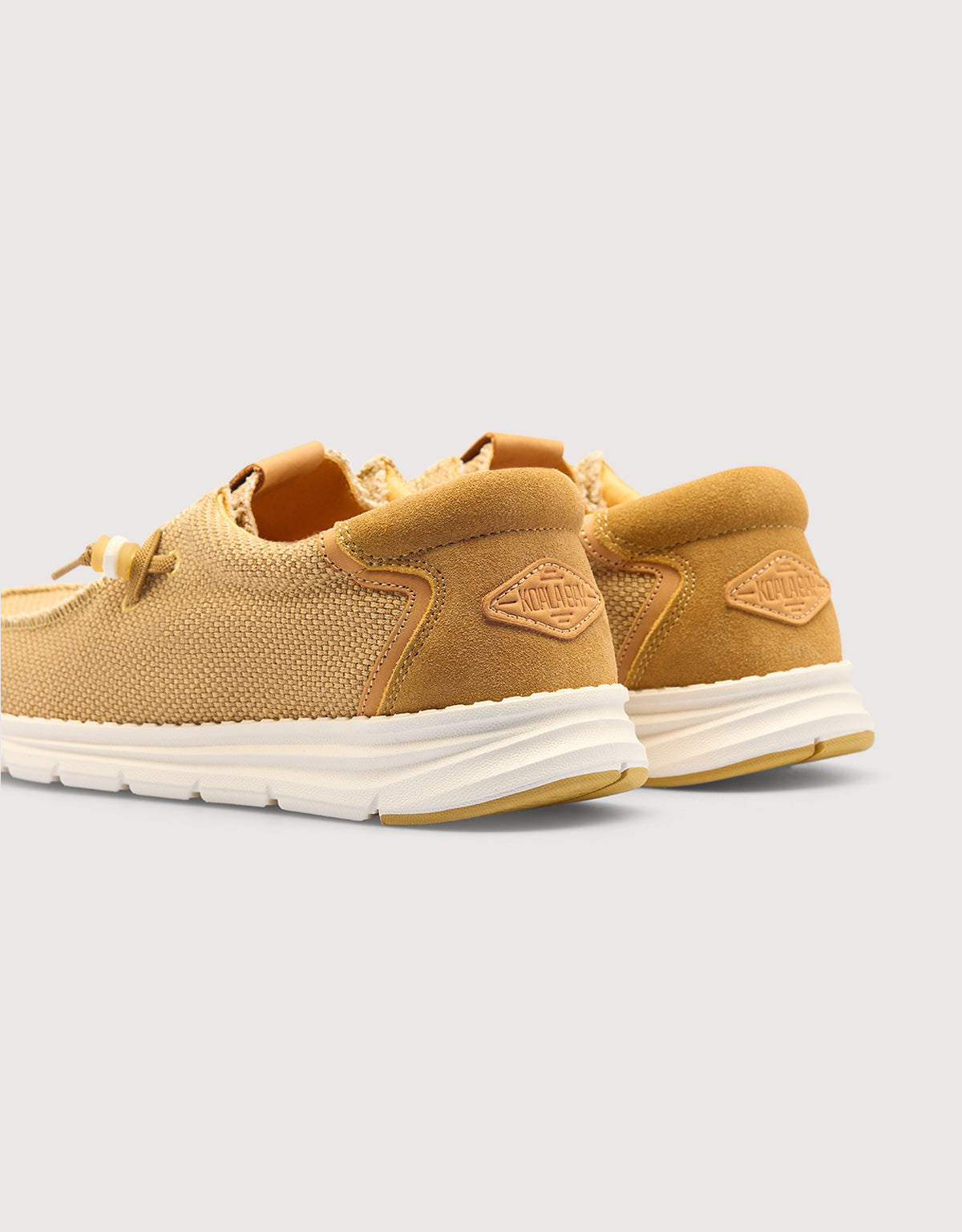 Ochre Yellow Wallabee Casual Shoes - Koa