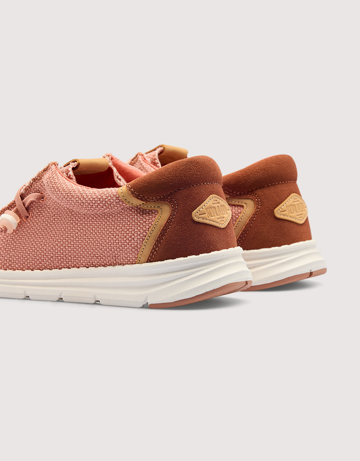 Burnt Orange Wallabee Casual Shoes - Koa