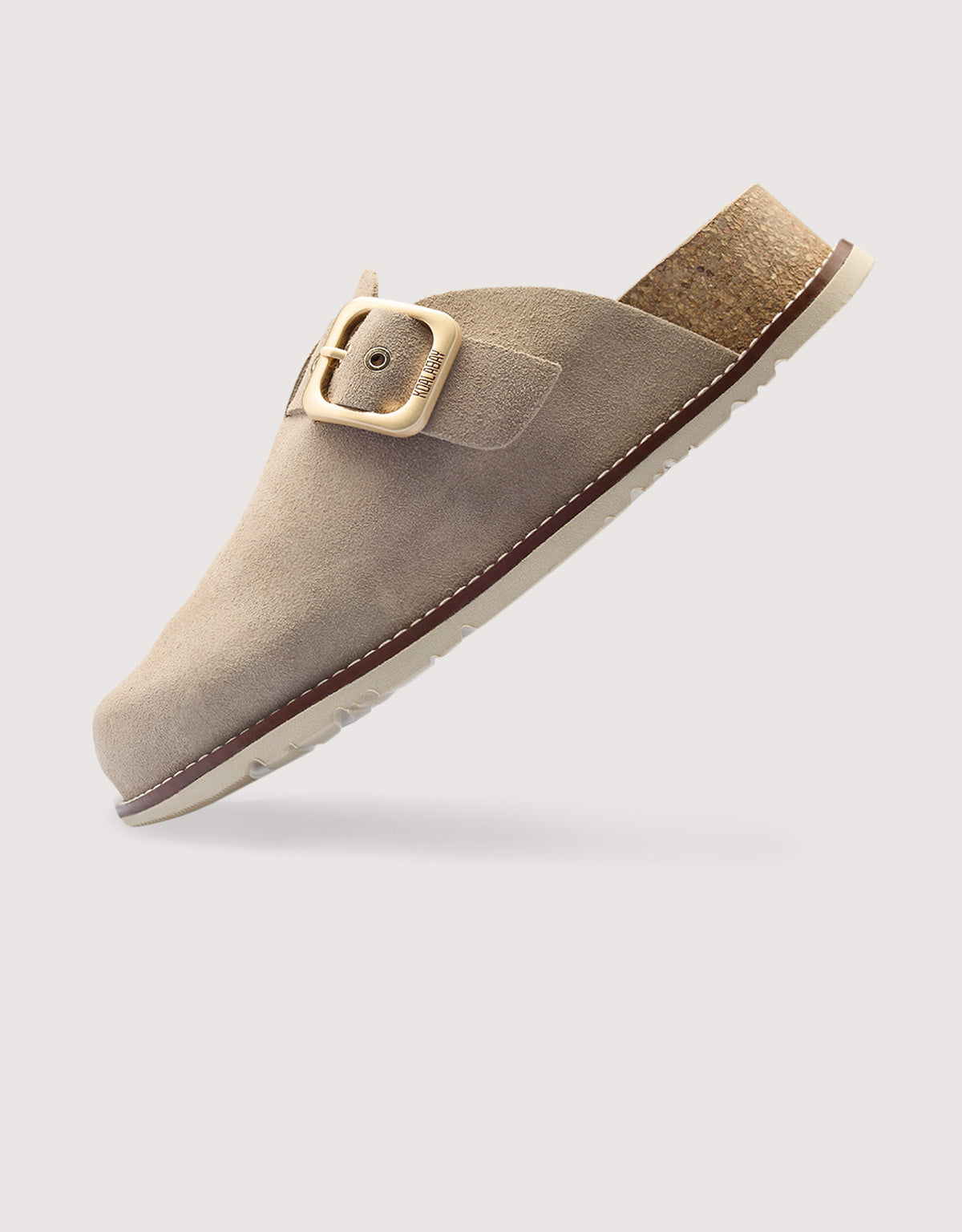 Grey Flat Clog - Tudela