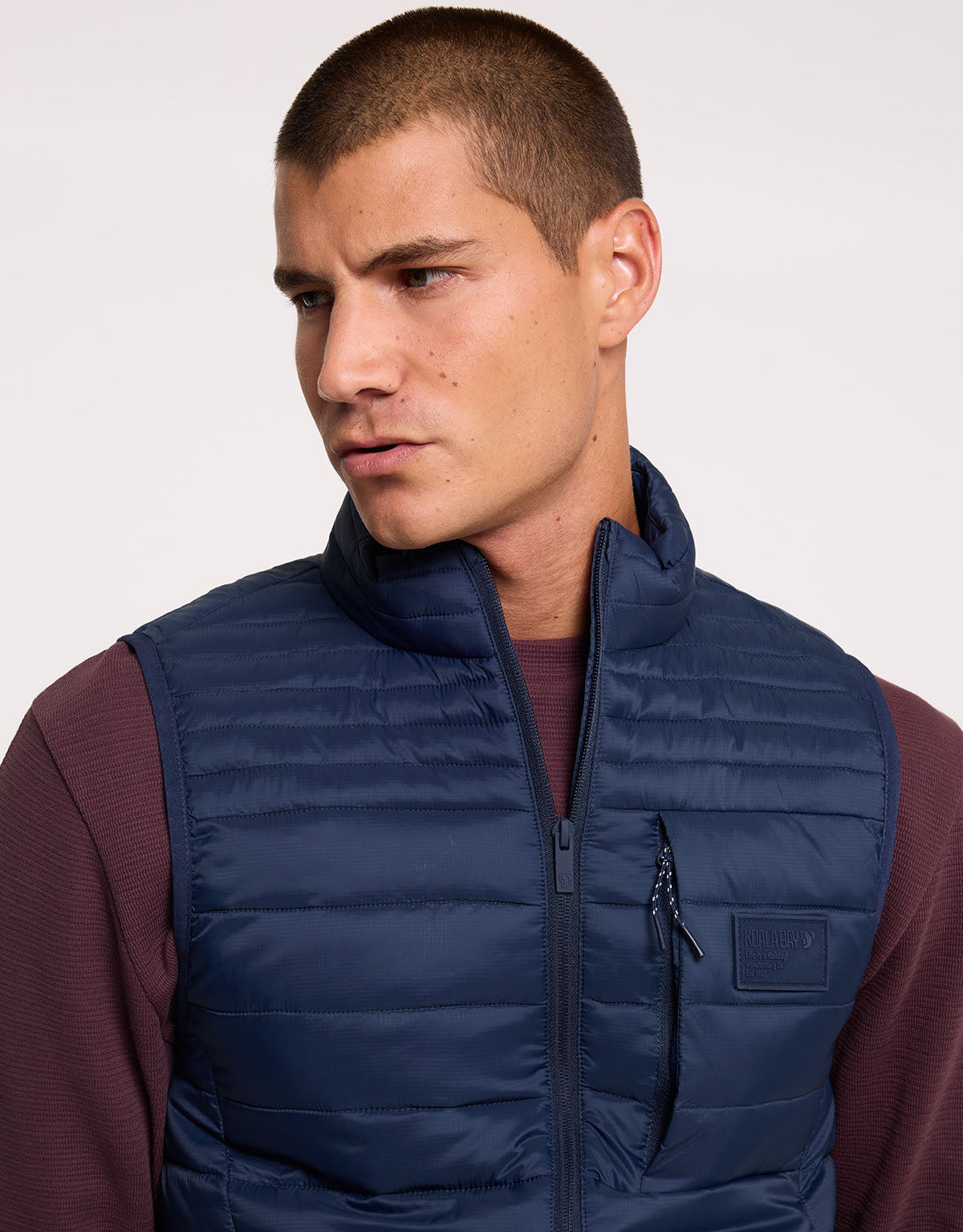 Navy Blue Gilet - Nalu