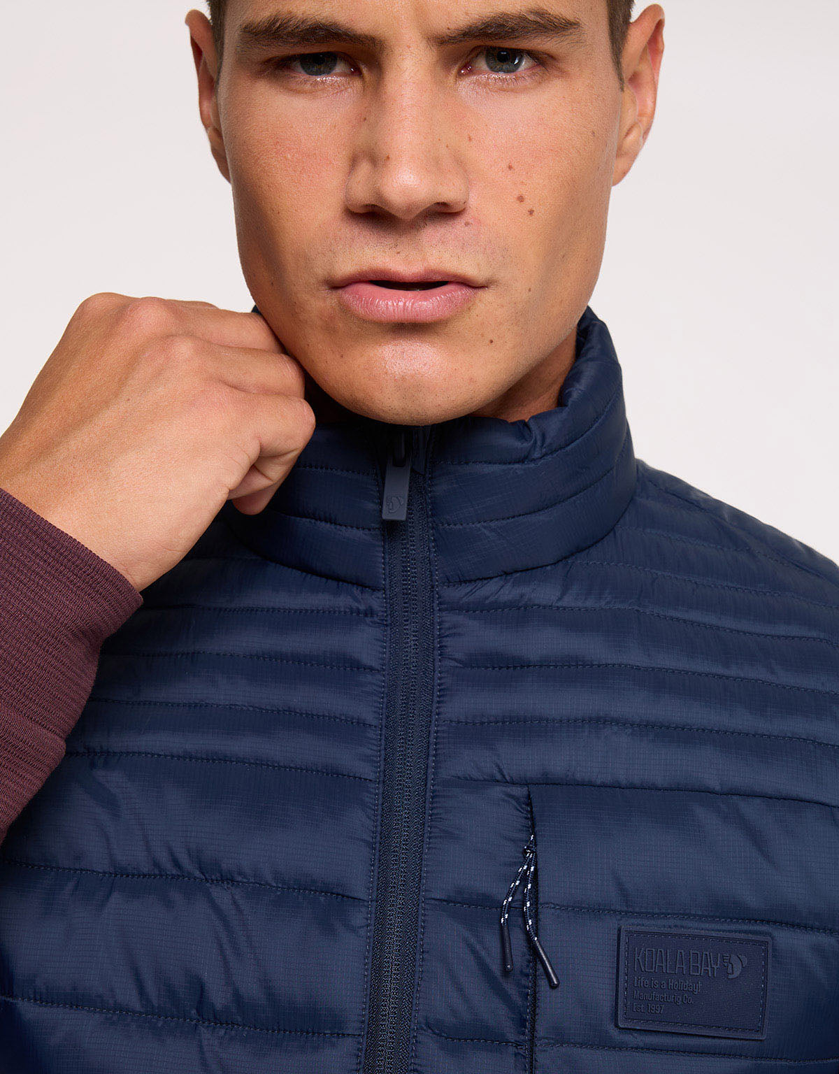 Navy Blue Gilet - Nalu