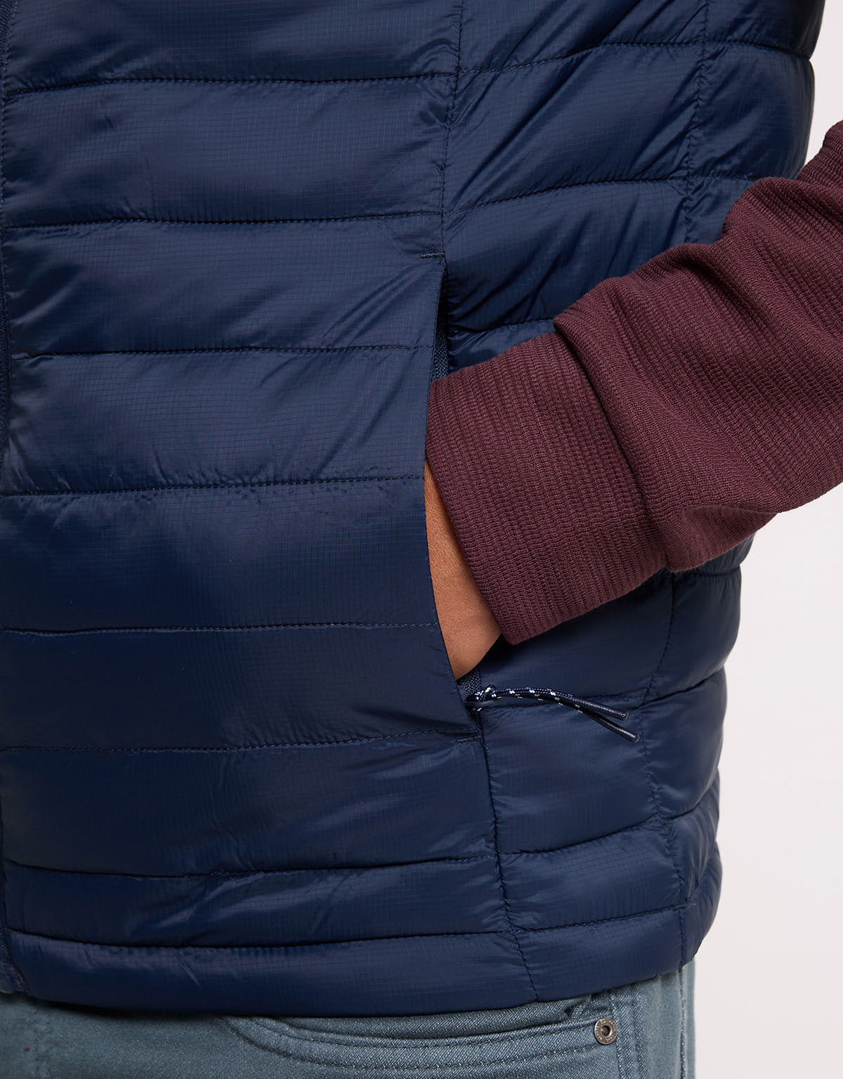 Navy Blue Gilet - Nalu