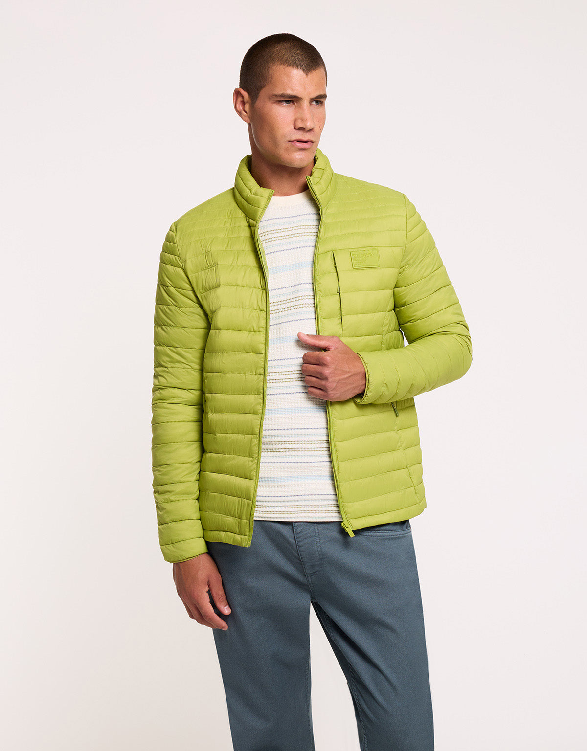 Apple Green Padded Jacket - Kea